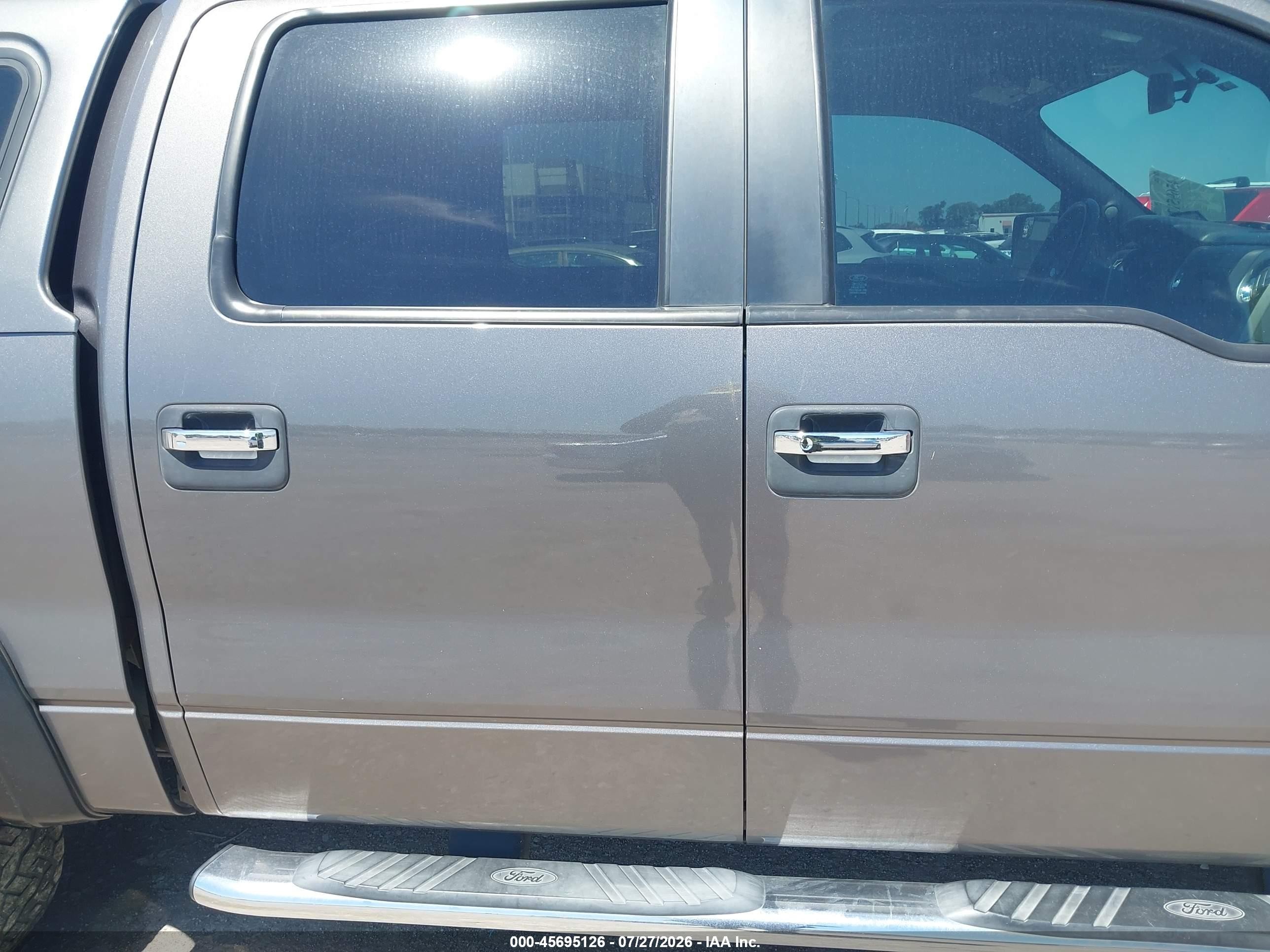 2013 Ford F-150 Xlt Gray vin: 1FTFW1EF3DKE60789