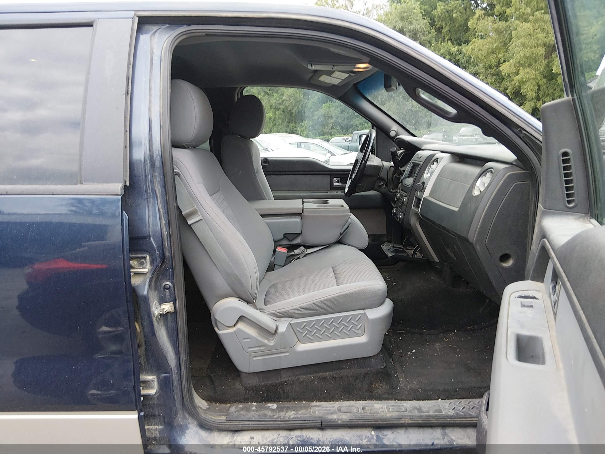 2013 Ford F-150 Xlt Blue vin: 1FTFW1EF3DKE75485