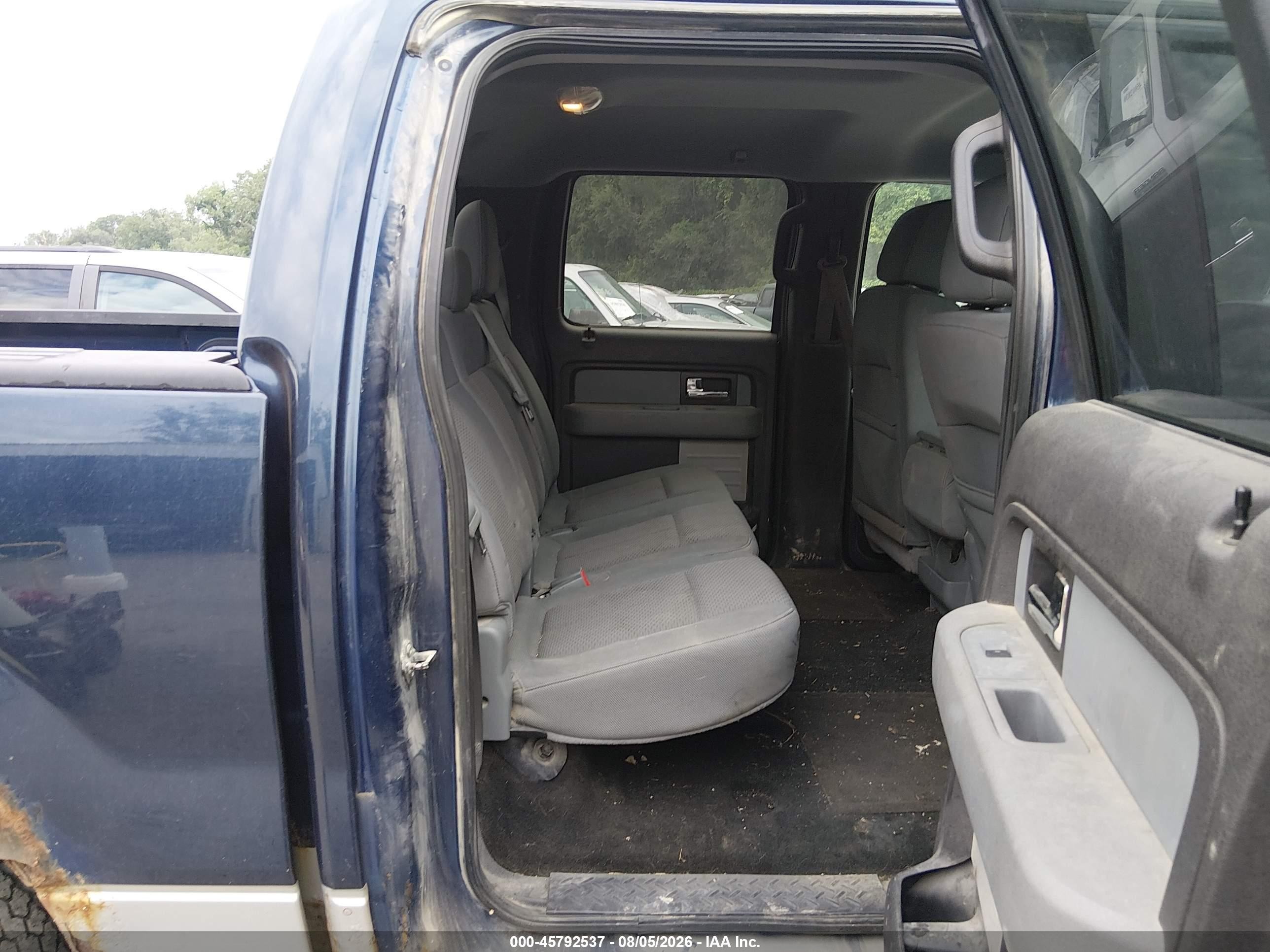 2013 Ford F-150 Xlt Blue vin: 1FTFW1EF3DKE75485
