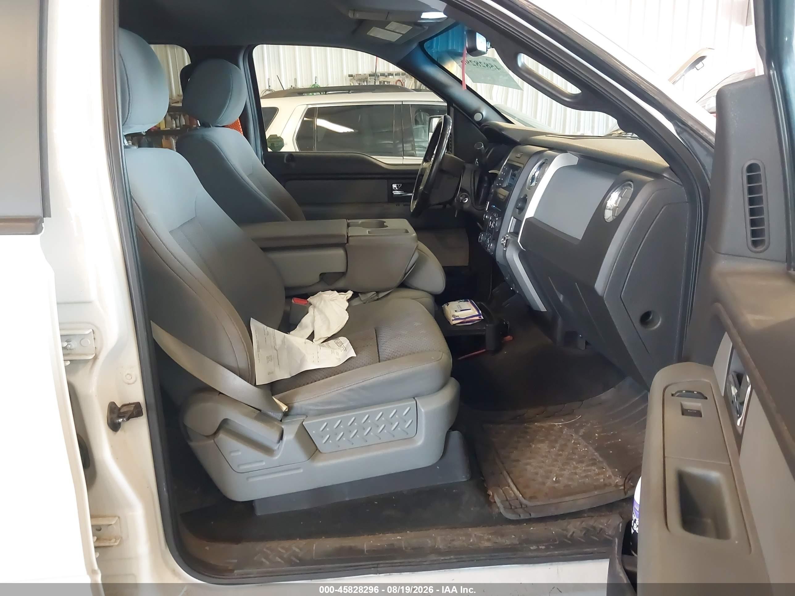 2013 Ford F-150 Xlt White vin: 1FTFW1EF3DKF06315