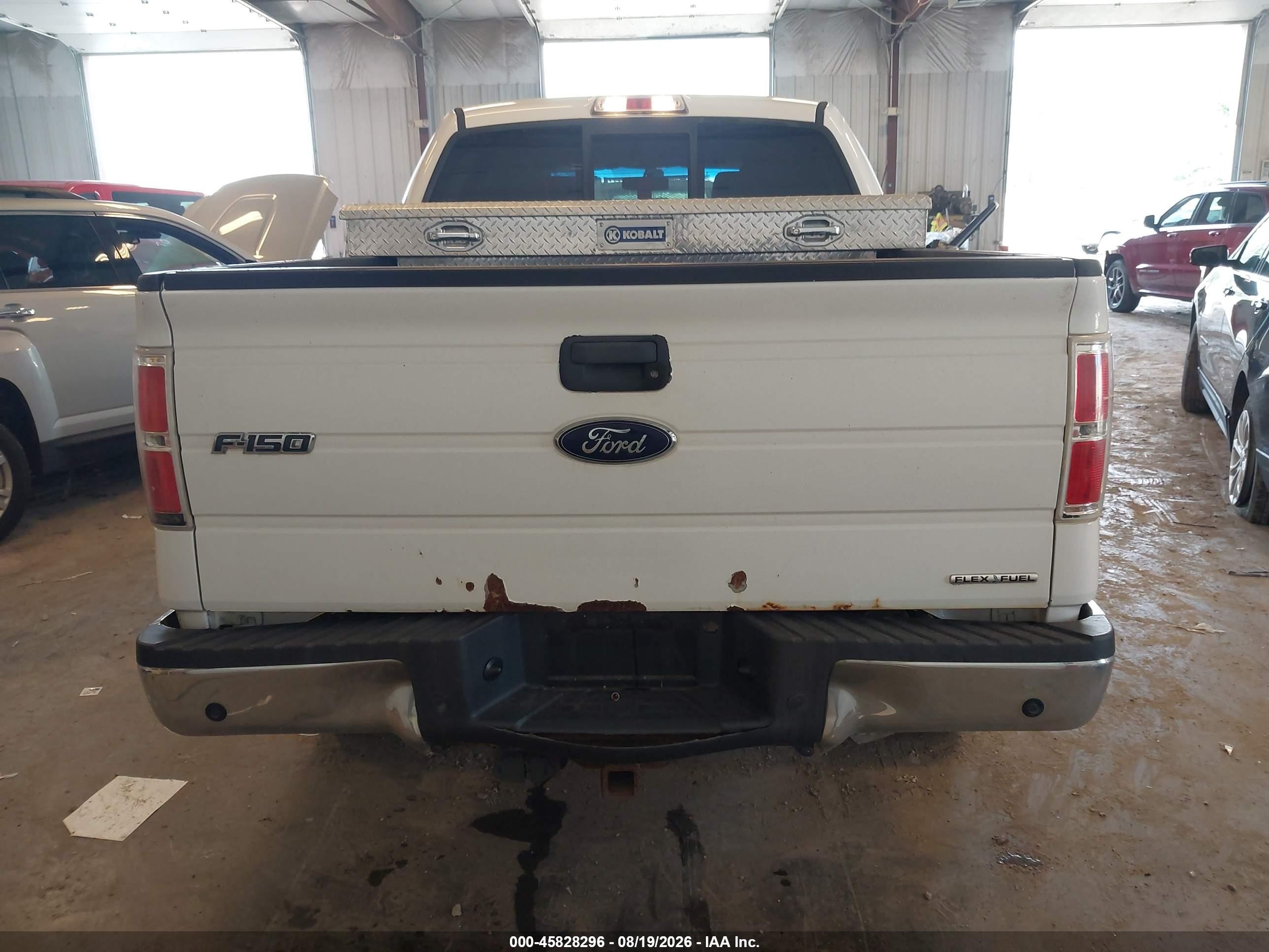 2013 Ford F-150 Xlt White vin: 1FTFW1EF3DKF06315