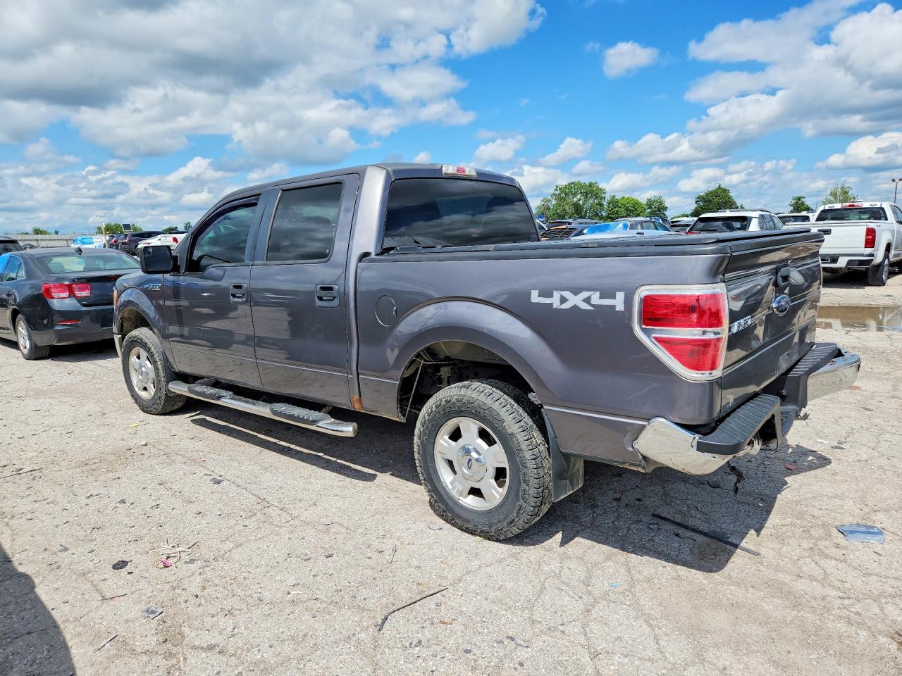 2013 Ford F150 Supercrew Серый vin: 1FTFW1EF3DKF80933