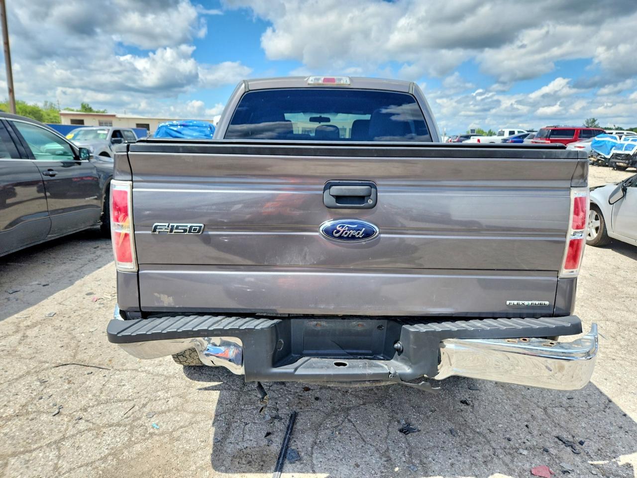 2013 Ford F150 Supercrew Серый vin: 1FTFW1EF3DKF80933