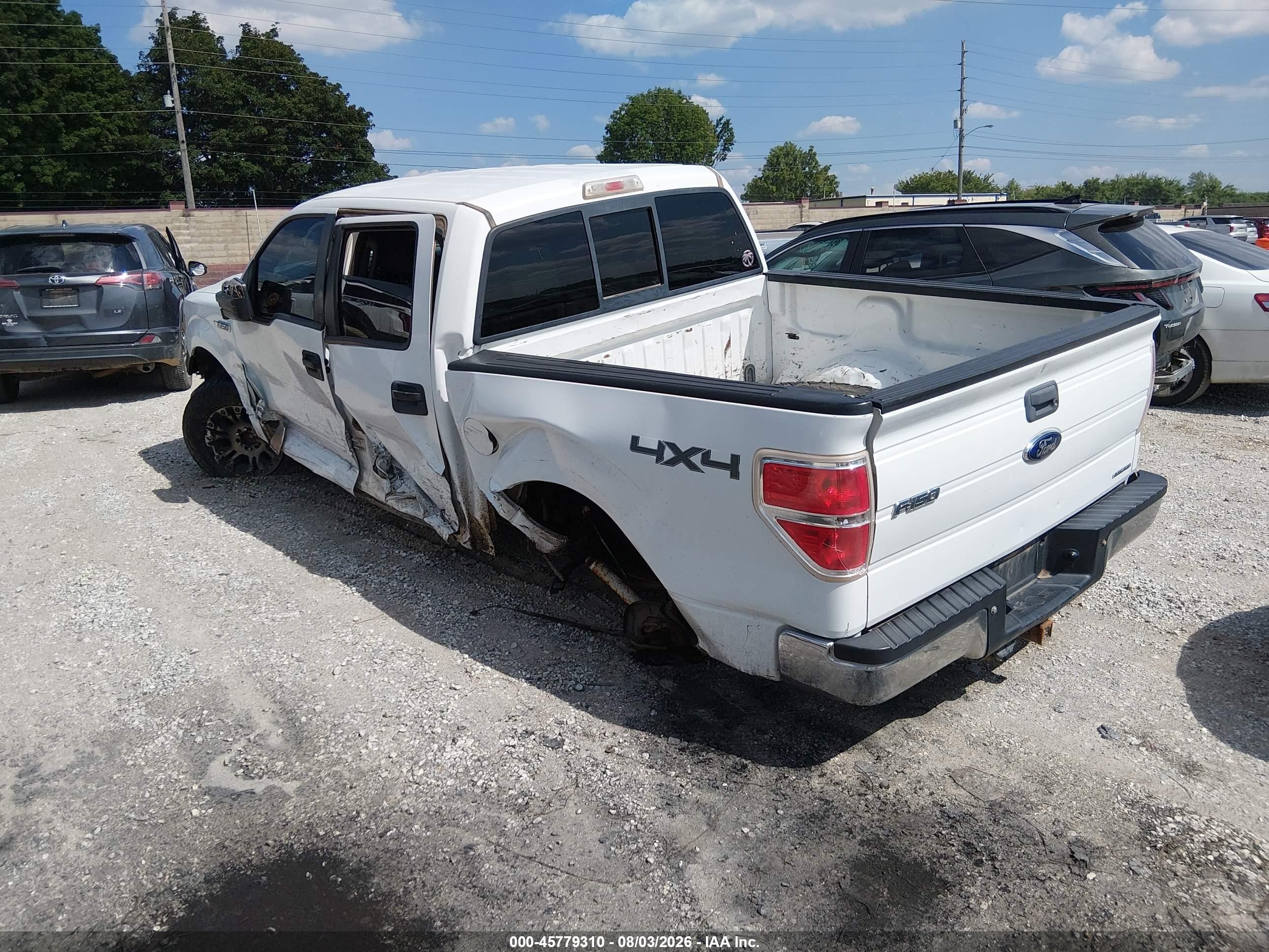 2013 Ford F-150 Xl White vin: 1FTFW1EF3DKF97361