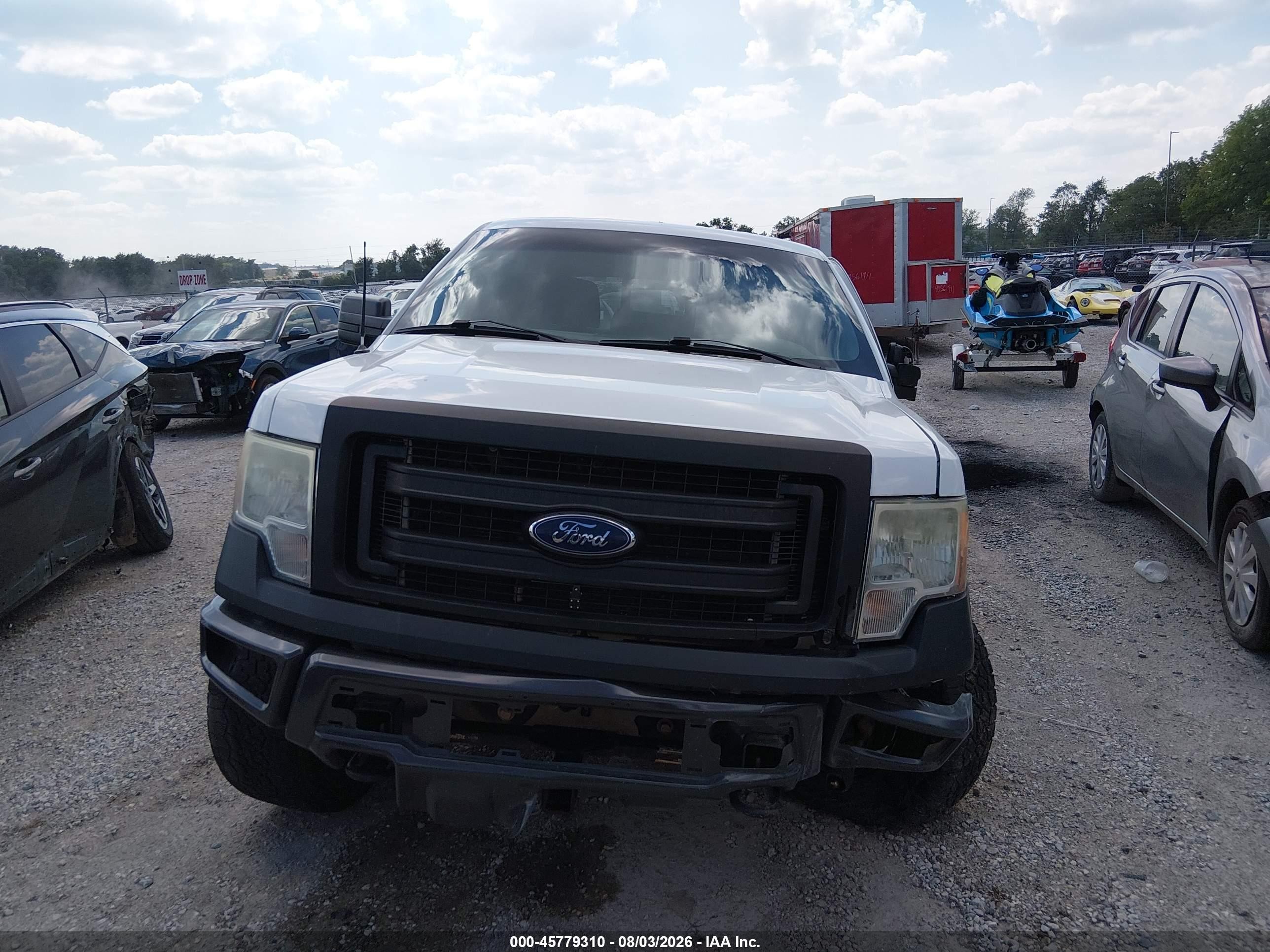 2013 Ford F-150 Xl White vin: 1FTFW1EF3DKF97361