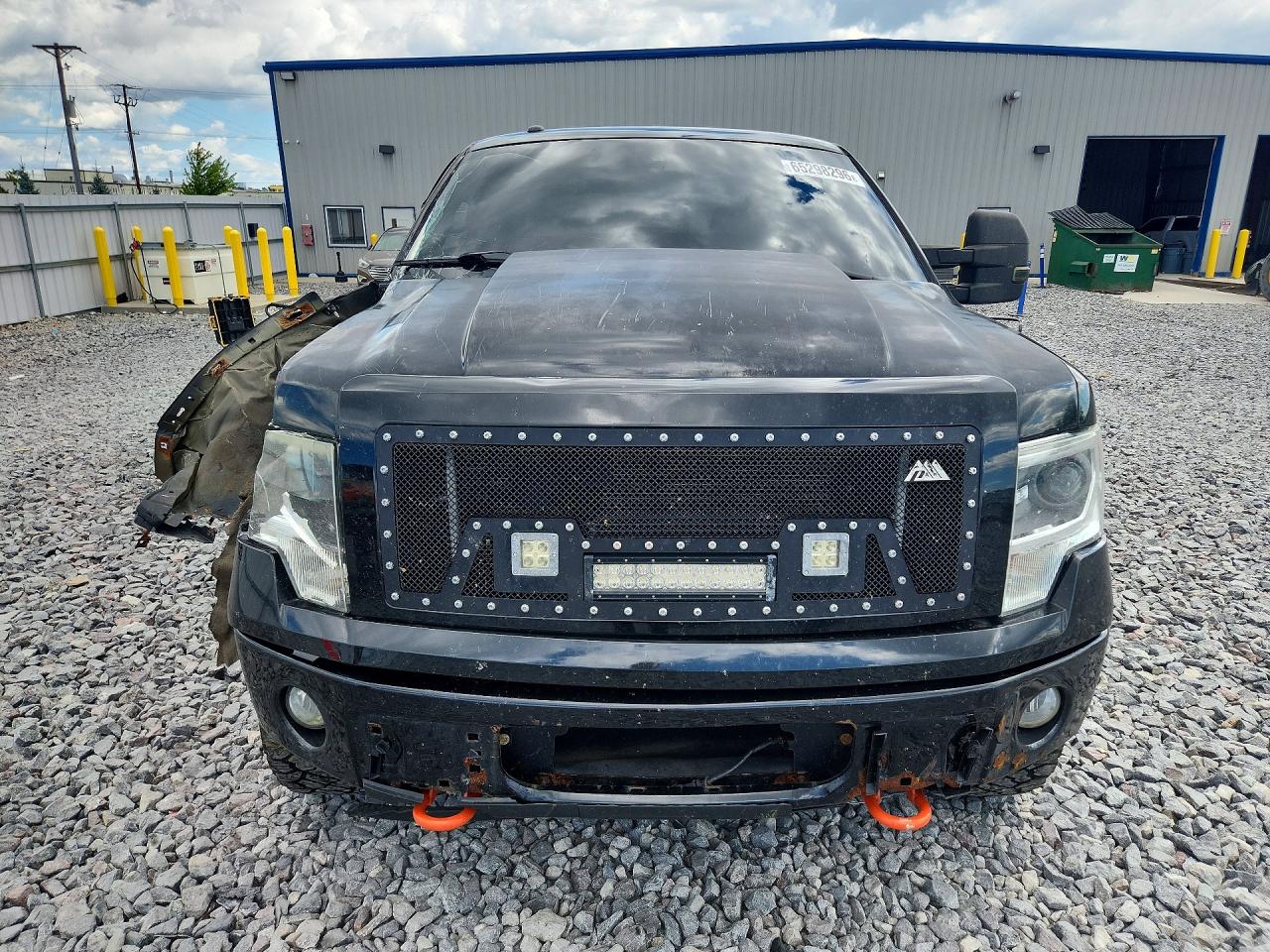 2014 Ford F150 Supercrew Black vin: 1FTFW1EF3EFA25779