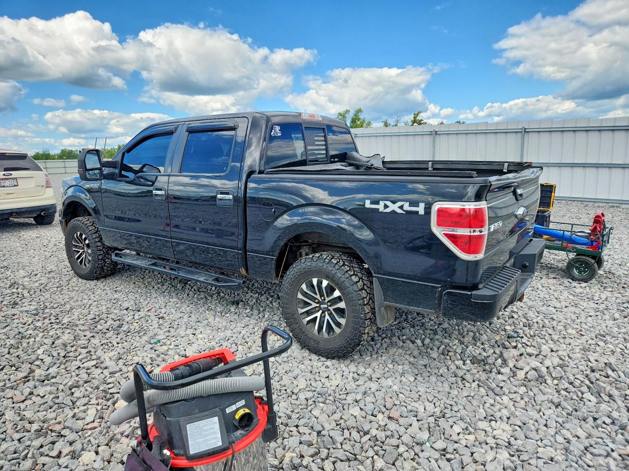 2014 Ford F150 Supercrew Black vin: 1FTFW1EF3EFA25779