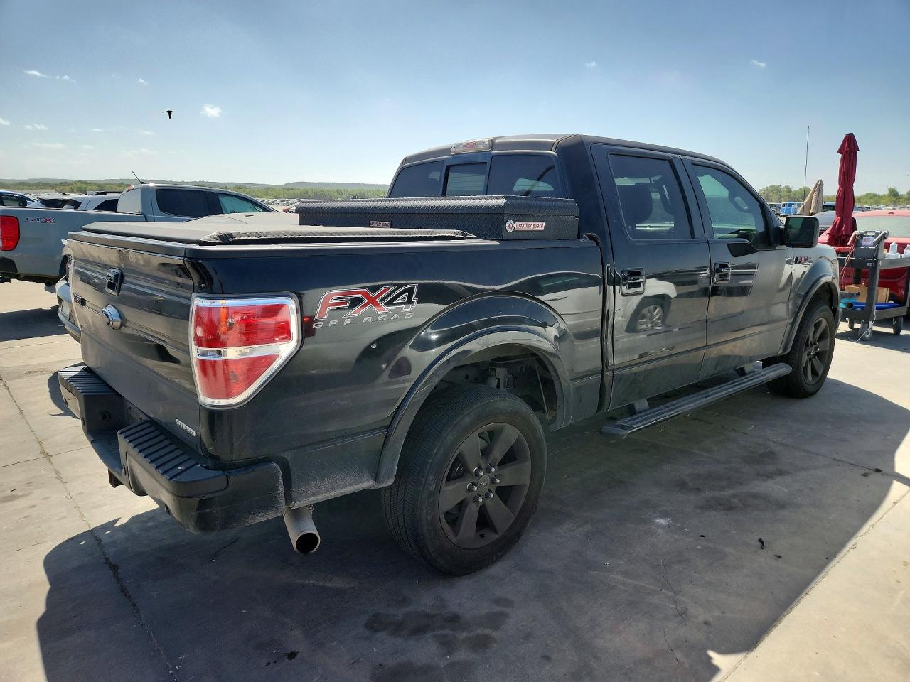 2014 Ford F150 Supercrew Black vin: 1FTFW1EF3EFA27497