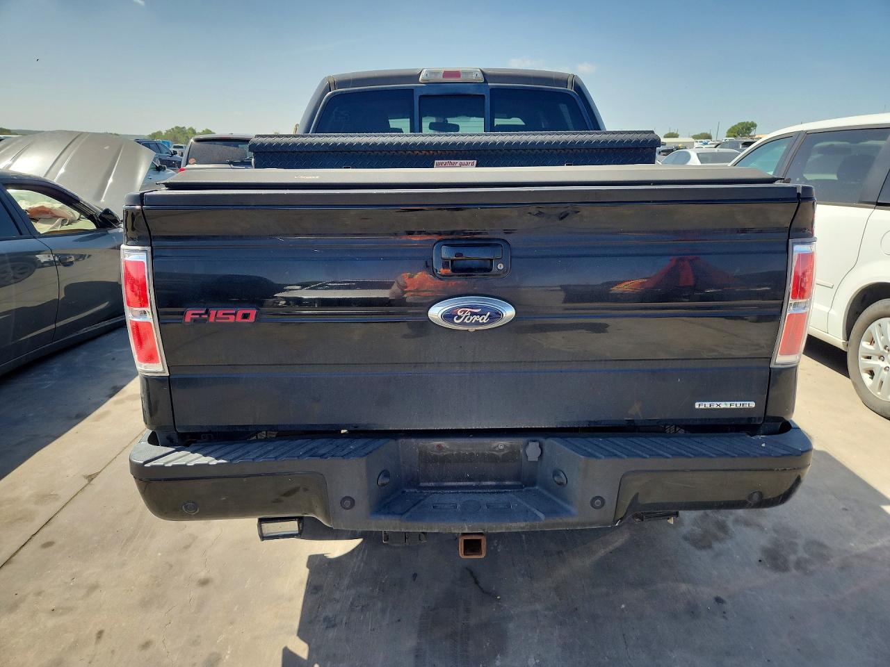 2014 Ford F150 Supercrew Black vin: 1FTFW1EF3EFA27497