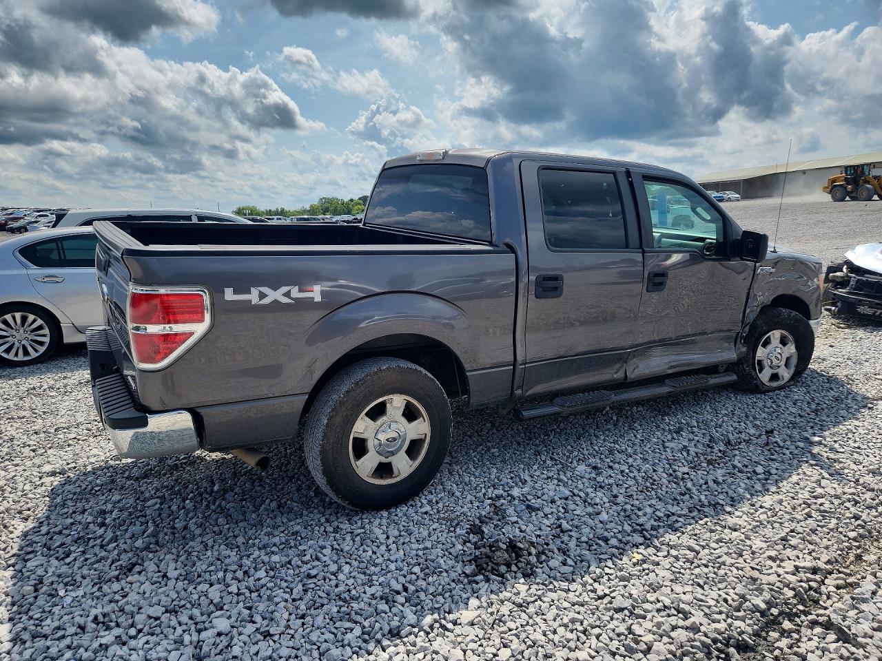 2014 Ford F150 Supercrew Gray vin: 1FTFW1EF3EFA34661