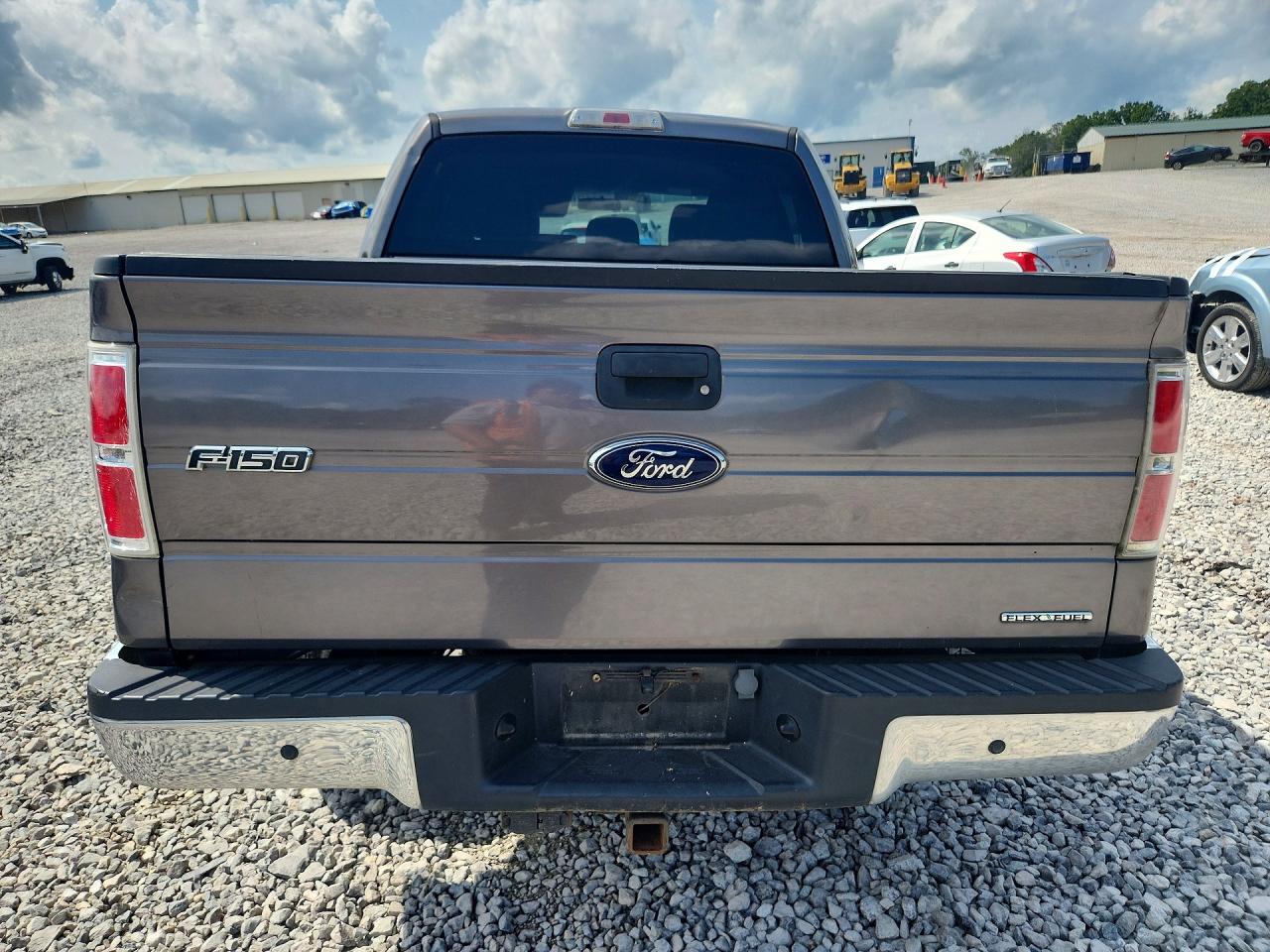 2014 Ford F150 Supercrew Gray vin: 1FTFW1EF3EFA34661