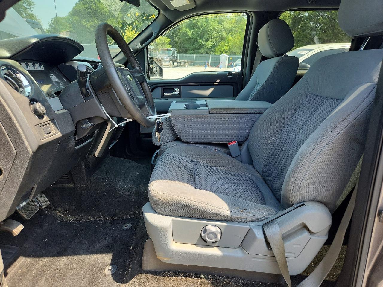 2014 Ford F150 Supercrew Gray vin: 1FTFW1EF3EFA34661