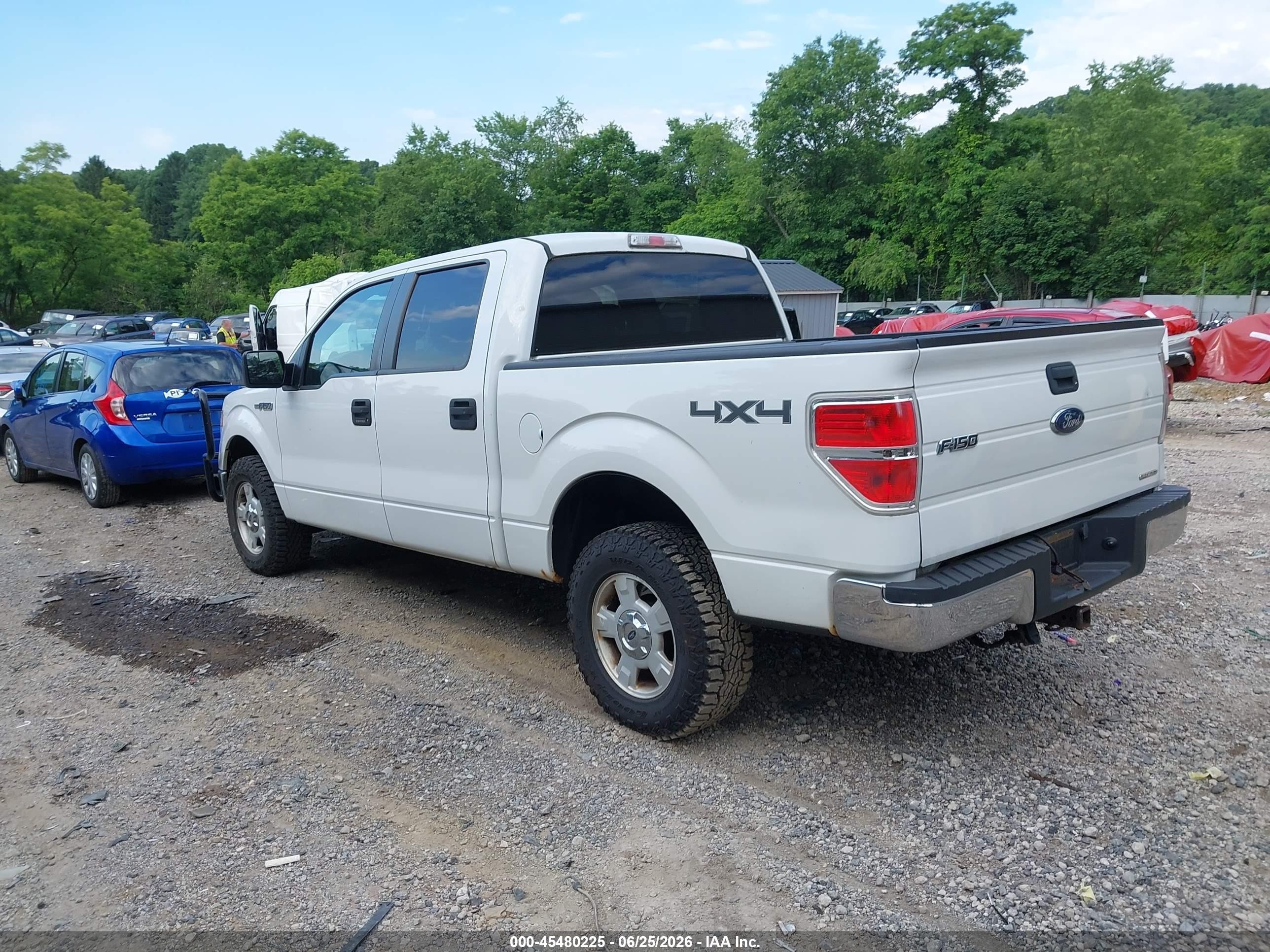 2014 Ford F-150 Xlt Белый vin: 1FTFW1EF3EFA63237