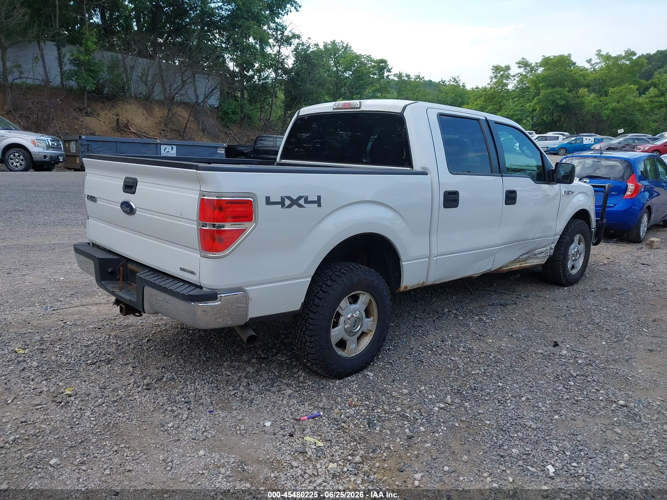 2014 Ford F-150 Xlt Белый vin: 1FTFW1EF3EFA63237