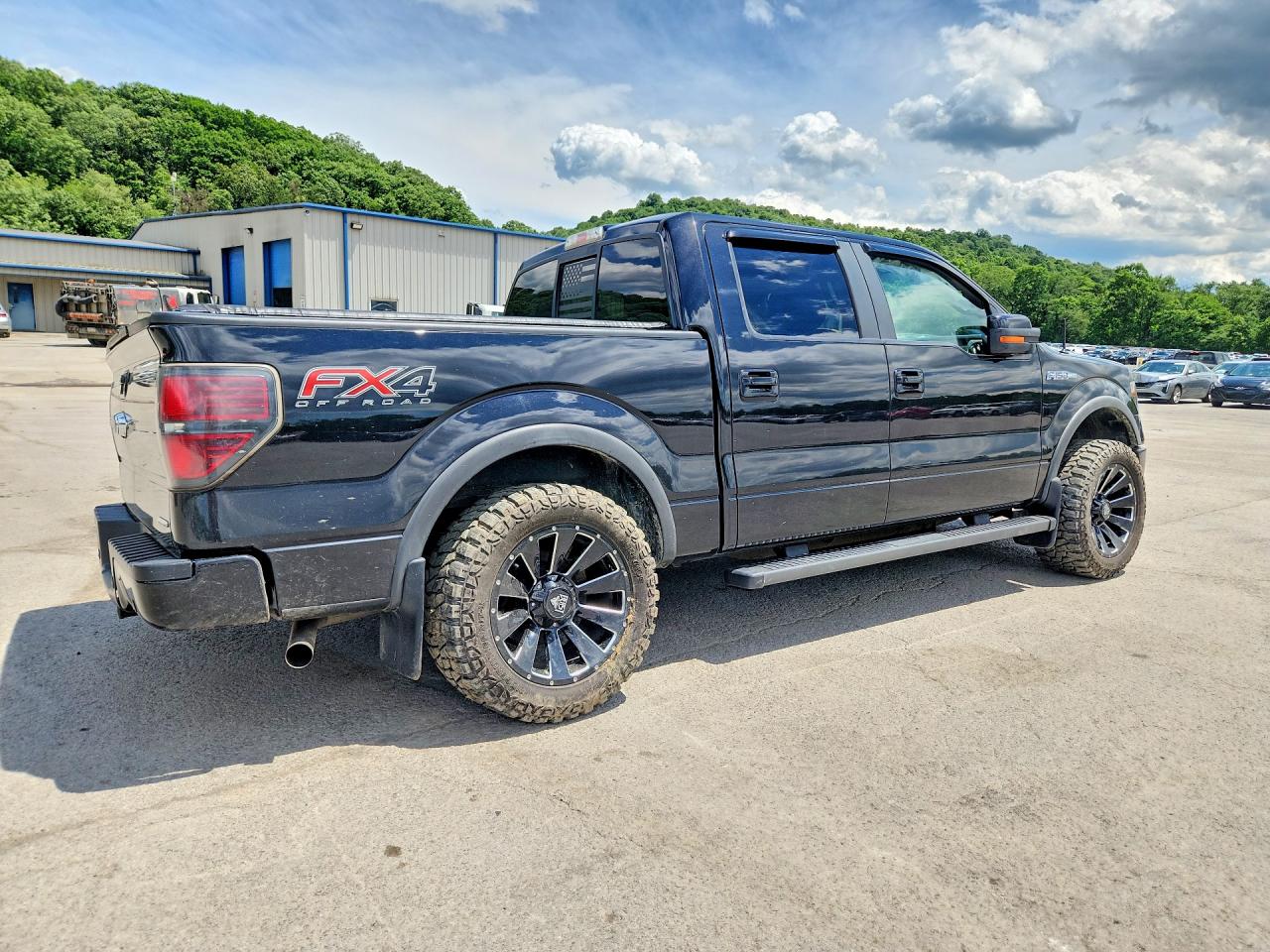 2014 Ford F150 Supercrew Black vin: 1FTFW1EF3EFA68065