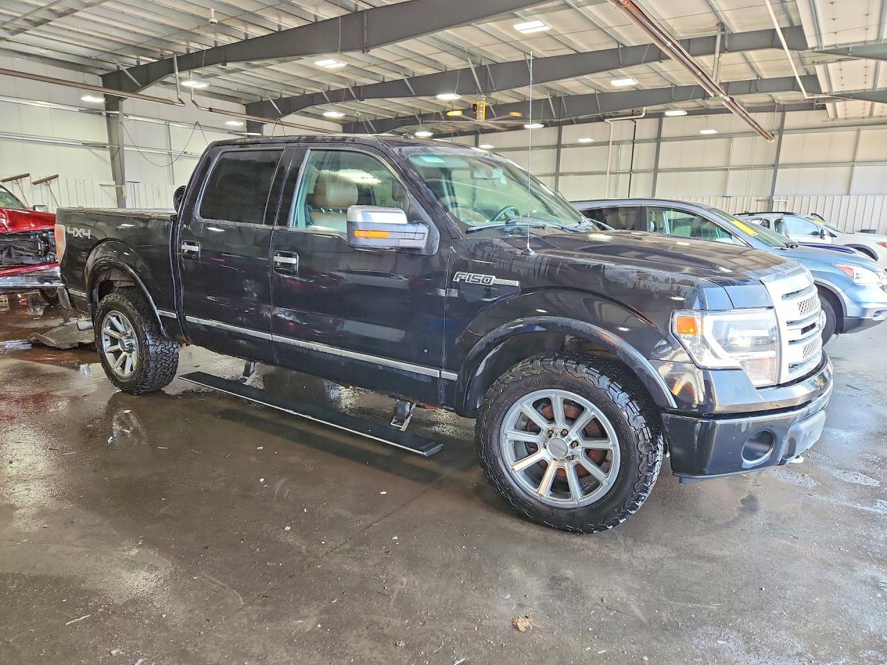 2014 Ford F150 Supercrew Black vin: 1FTFW1EF3EFB40009
