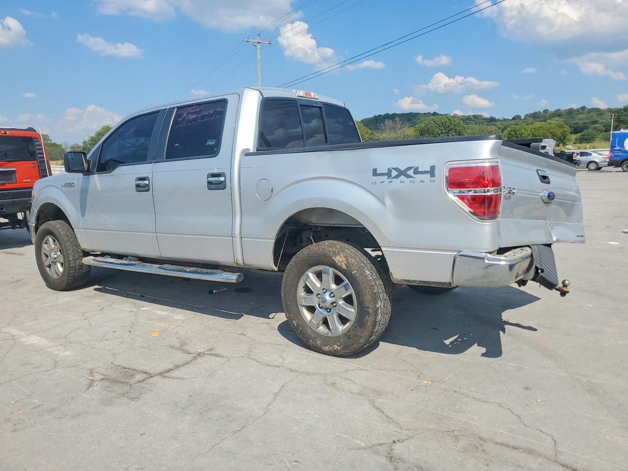 2014 Ford F150 Supercrew Silver vin: 1FTFW1EF3EFB67064