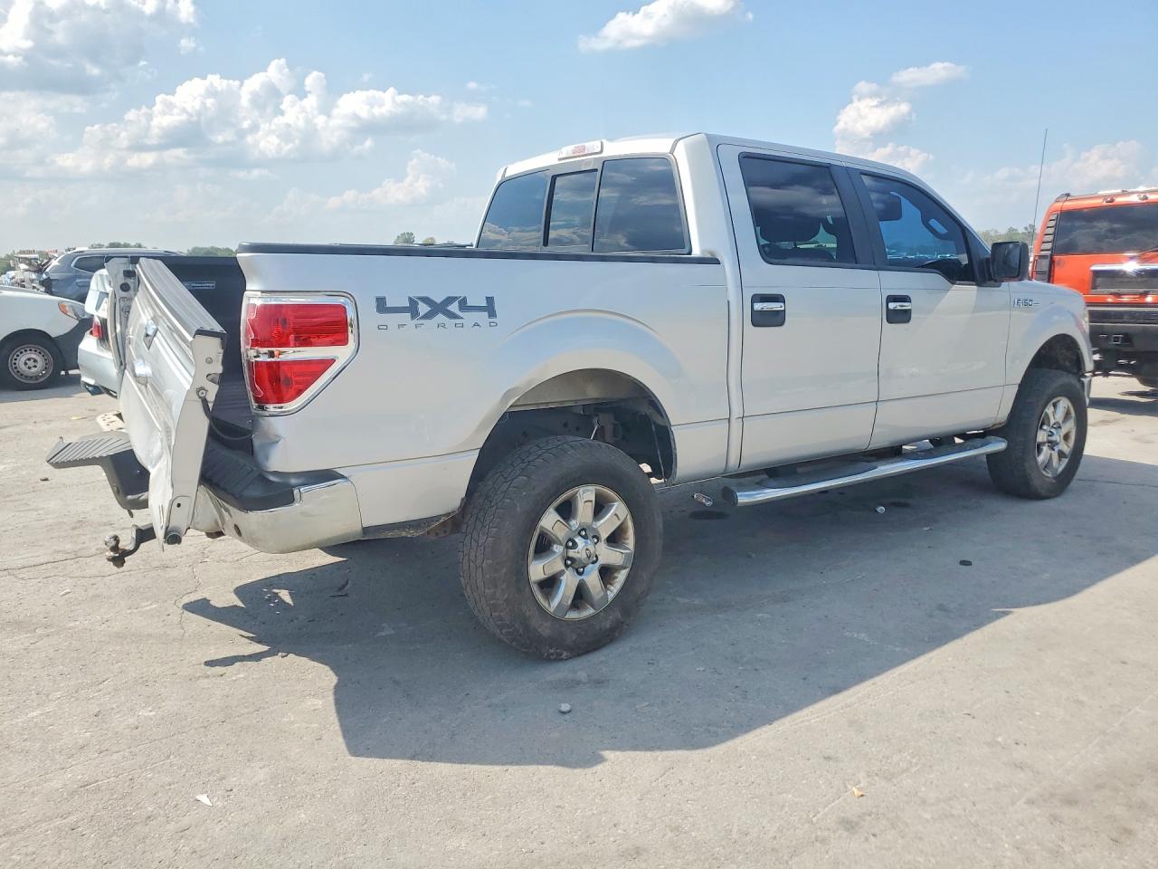 2014 Ford F150 Supercrew Silver vin: 1FTFW1EF3EFB67064
