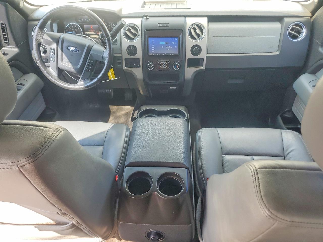 2014 Ford F150 Supercrew Silver vin: 1FTFW1EF3EFB67064