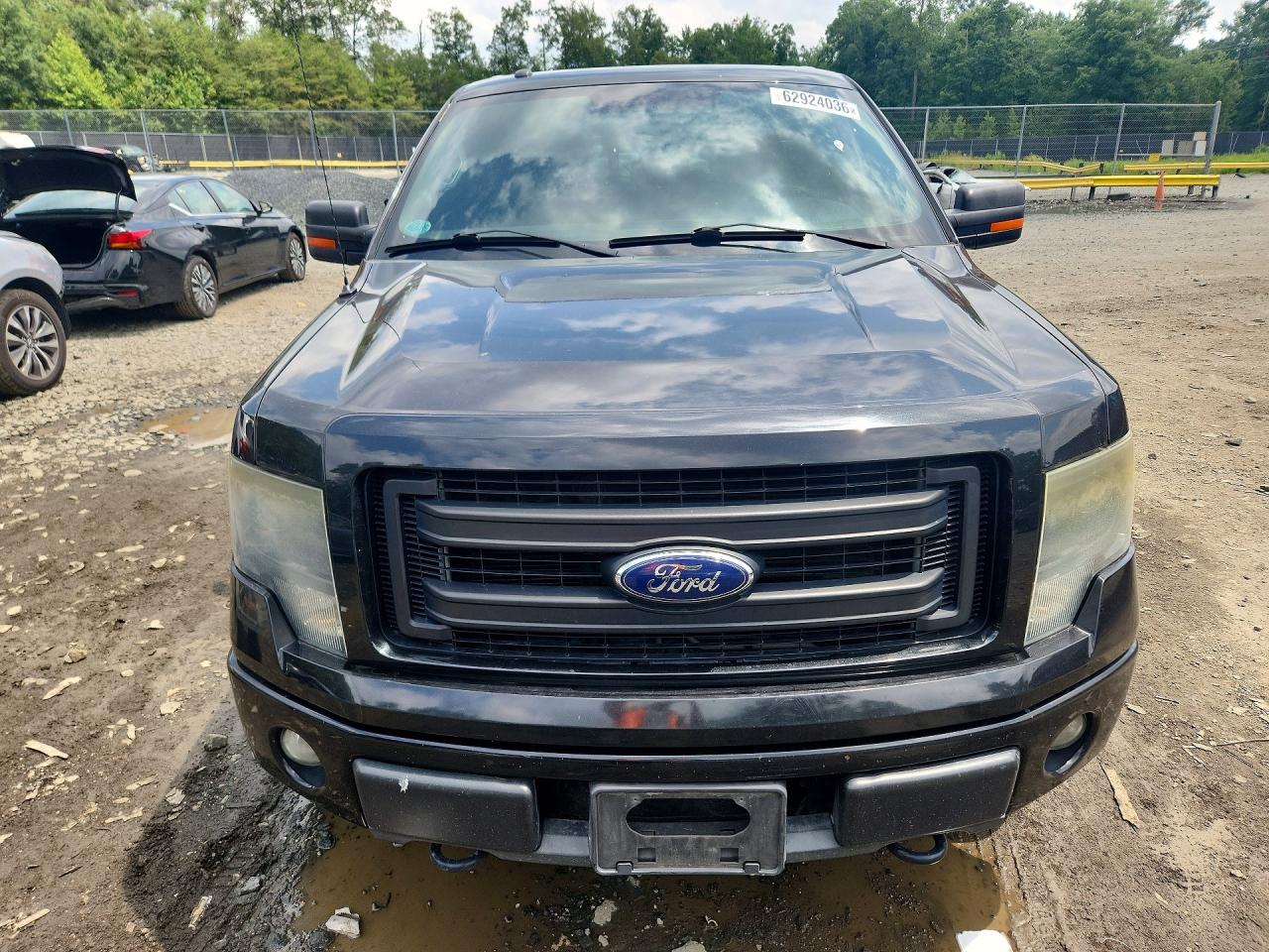 2014 Ford F150 Supercrew Black vin: 1FTFW1EF3EFC10527