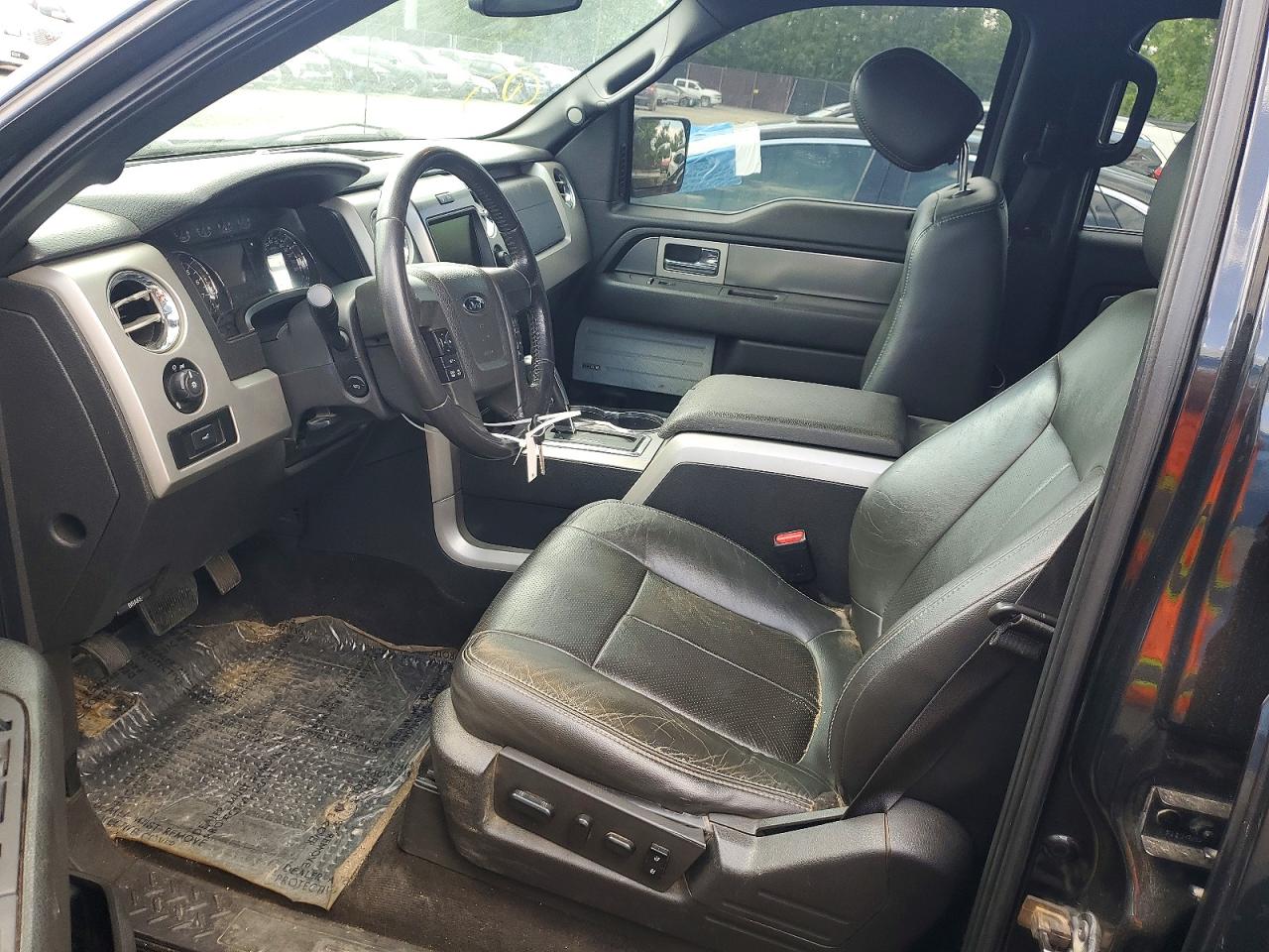 2014 Ford F150 Supercrew Black vin: 1FTFW1EF3EFC10527