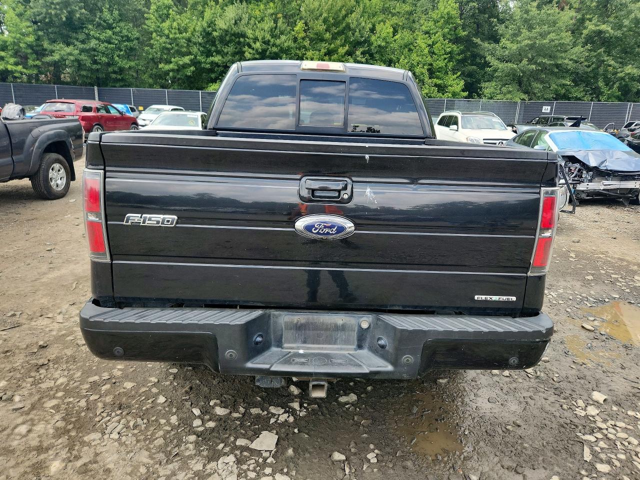 2014 Ford F150 Supercrew Black vin: 1FTFW1EF3EFC10527