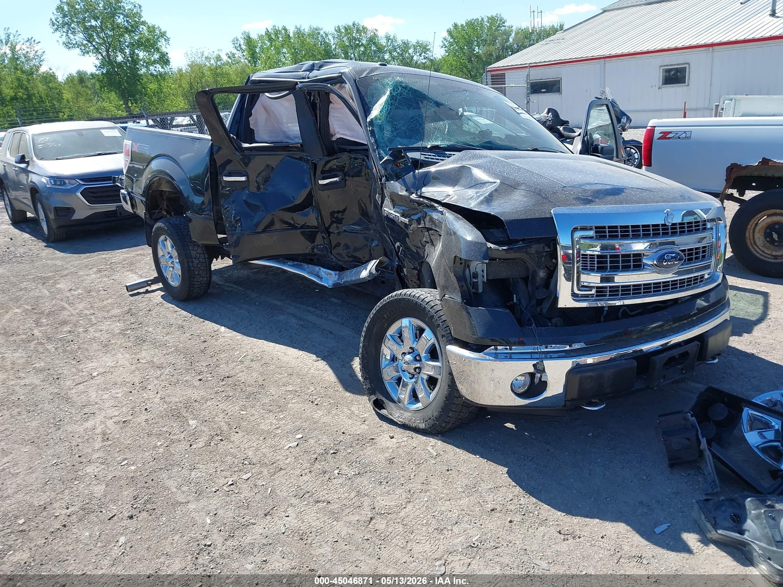 2014 Ford F-150 Xlt Black vin: 1FTFW1EF3EFC20149