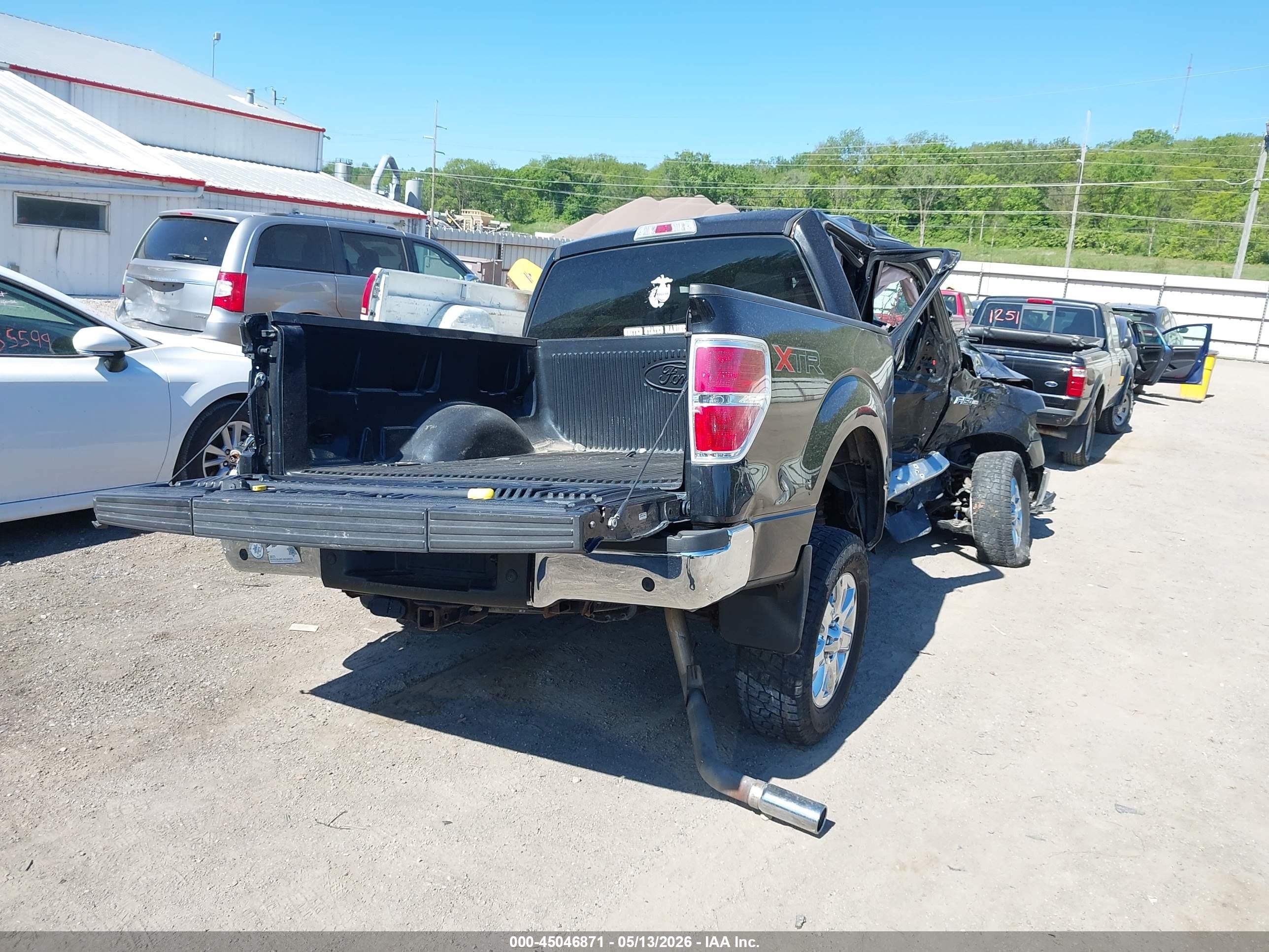 2014 Ford F-150 Xlt Black vin: 1FTFW1EF3EFC20149