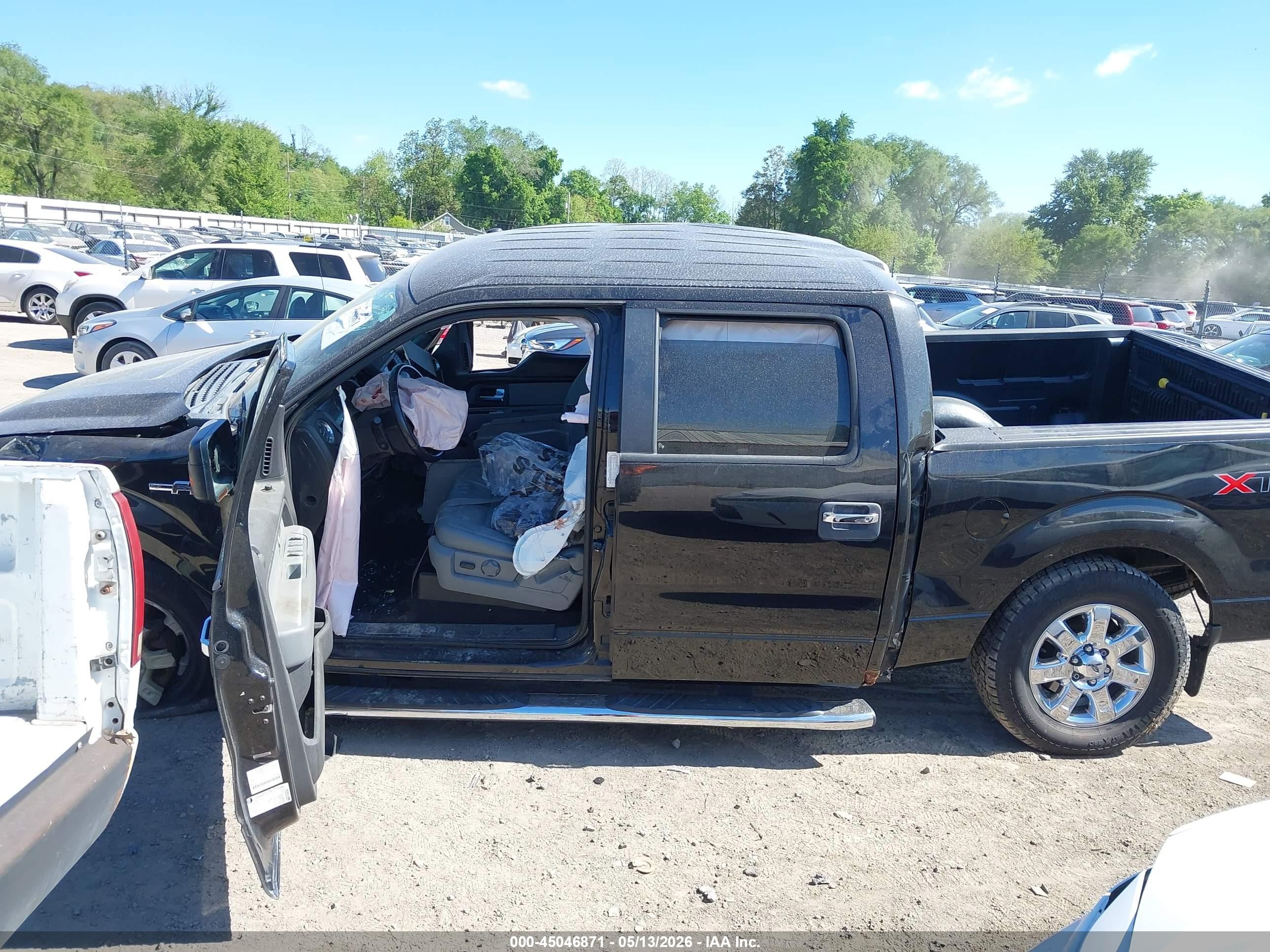 2014 Ford F-150 Xlt Black vin: 1FTFW1EF3EFC20149