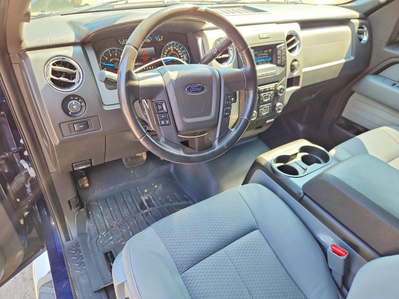 2014 Ford F150 Supercrew Blue vin: 1FTFW1EF3EFC25352