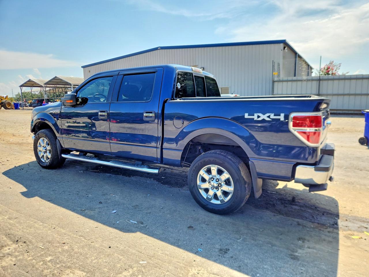 2014 Ford F150 Supercrew Blue vin: 1FTFW1EF3EFC25352