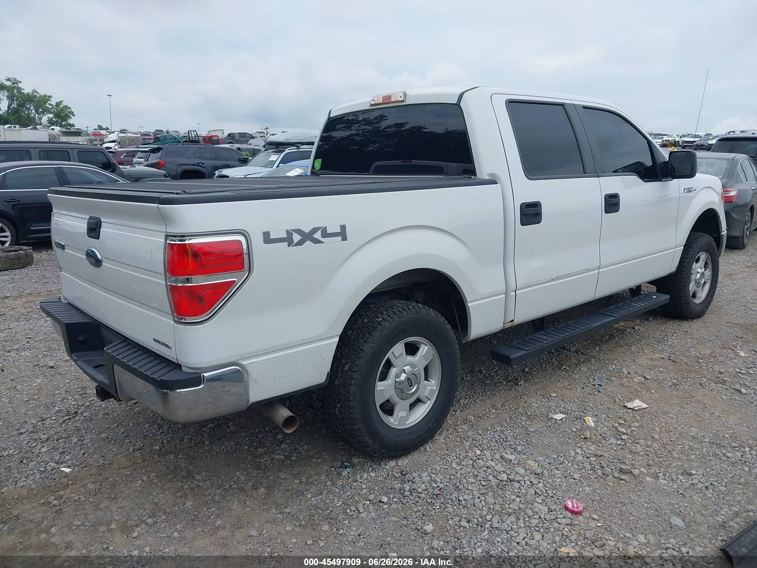 2014 Ford F-150 Fx4/king Ranch/lariat/platinum/stx/xl/xlt White vin: 1FTFW1EF3EFC36691
