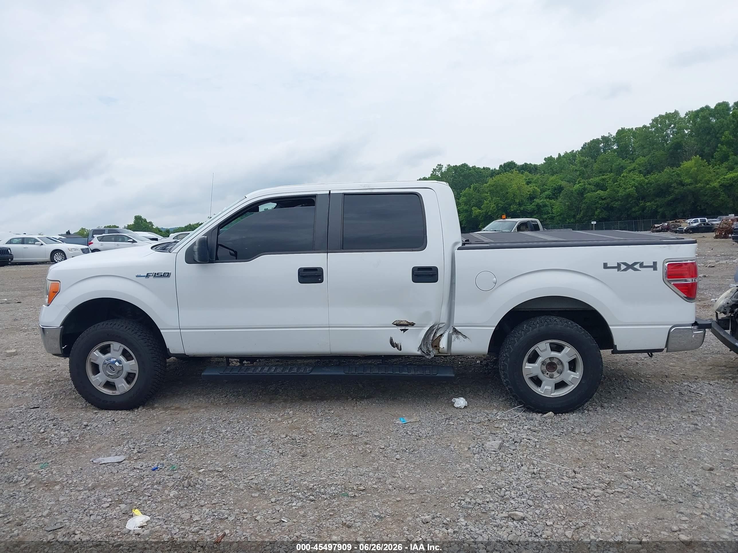2014 Ford F-150 Fx4/king Ranch/lariat/platinum/stx/xl/xlt White vin: 1FTFW1EF3EFC36691