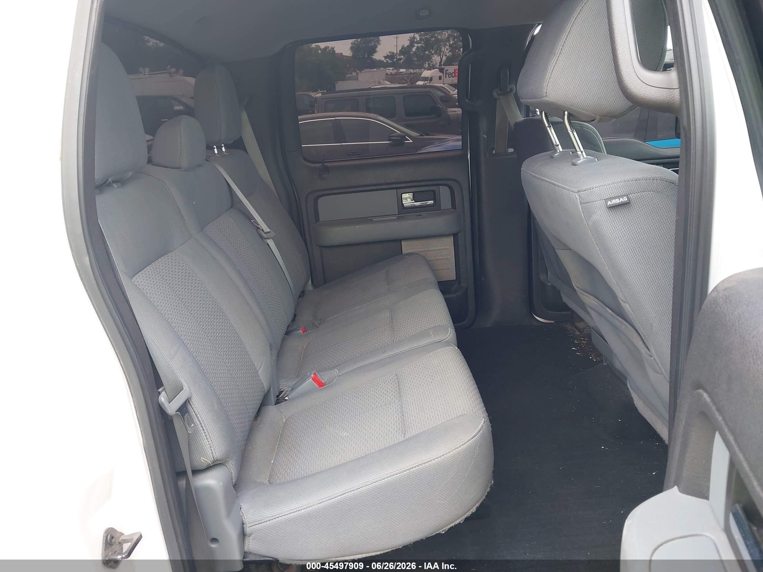 2014 Ford F-150 Fx4/king Ranch/lariat/platinum/stx/xl/xlt White vin: 1FTFW1EF3EFC36691