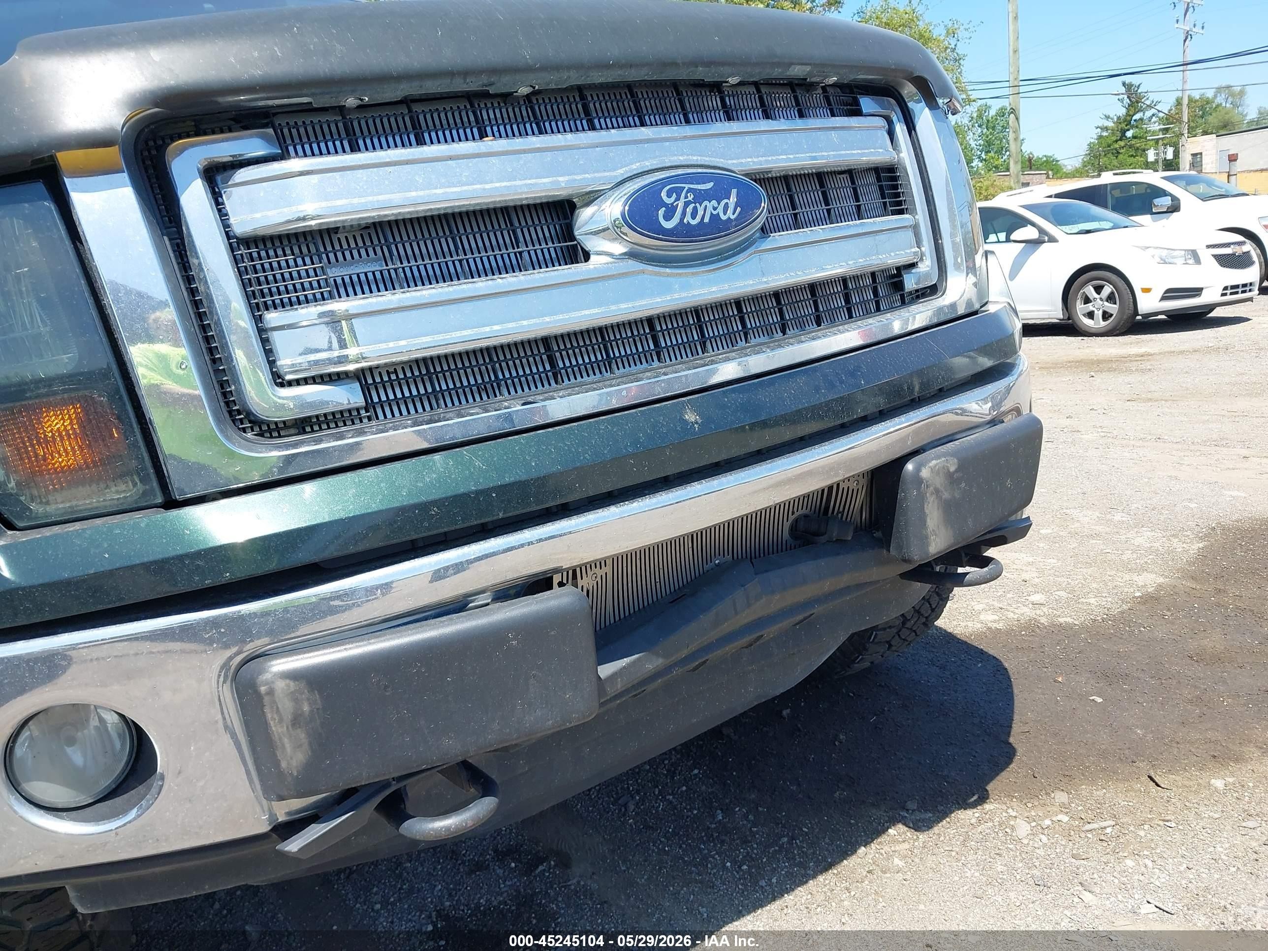 2014 Ford F-150 Xlt Green vin: 1FTFW1EF3EFC53426