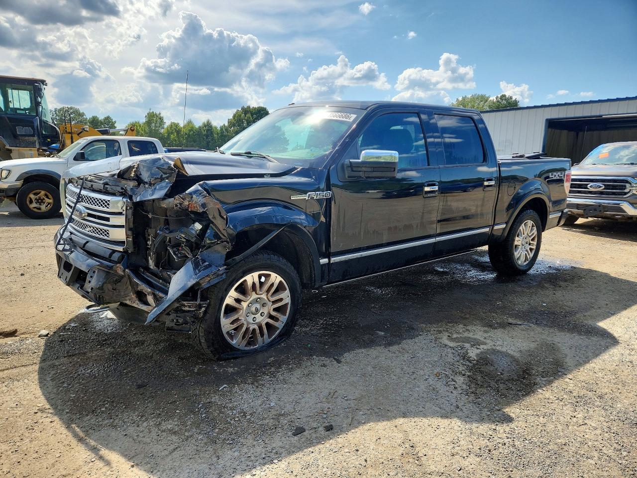 2014 Ford F150 Supercrew Black vin: 1FTFW1EF3EFC61882