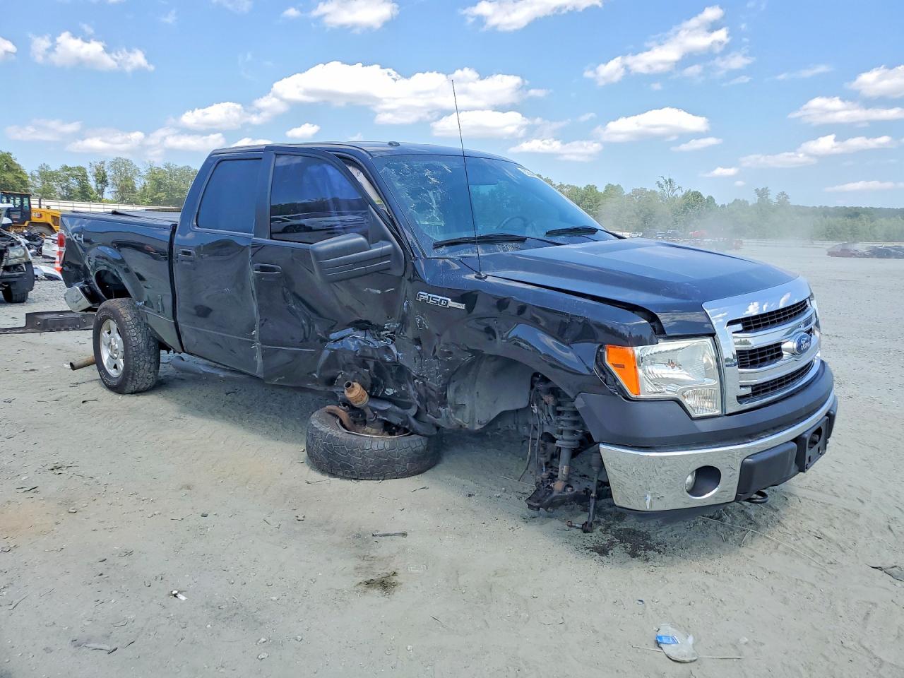 2014 Ford F150 Xlt Black vin: 1FTFW1EF3EFC76284