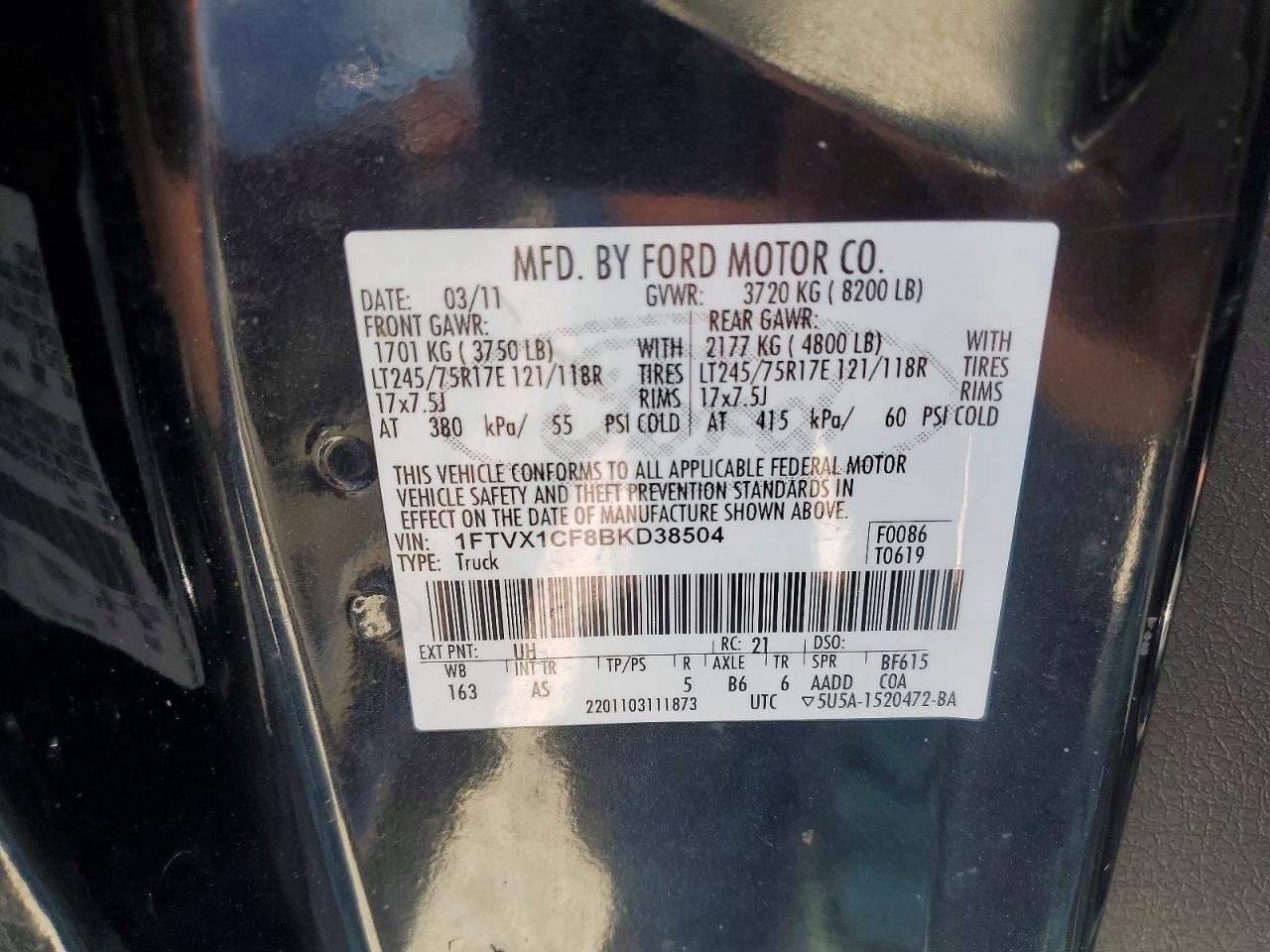 2014 Ford F150 Xlt Black vin: 1FTFW1EF3EFC76284