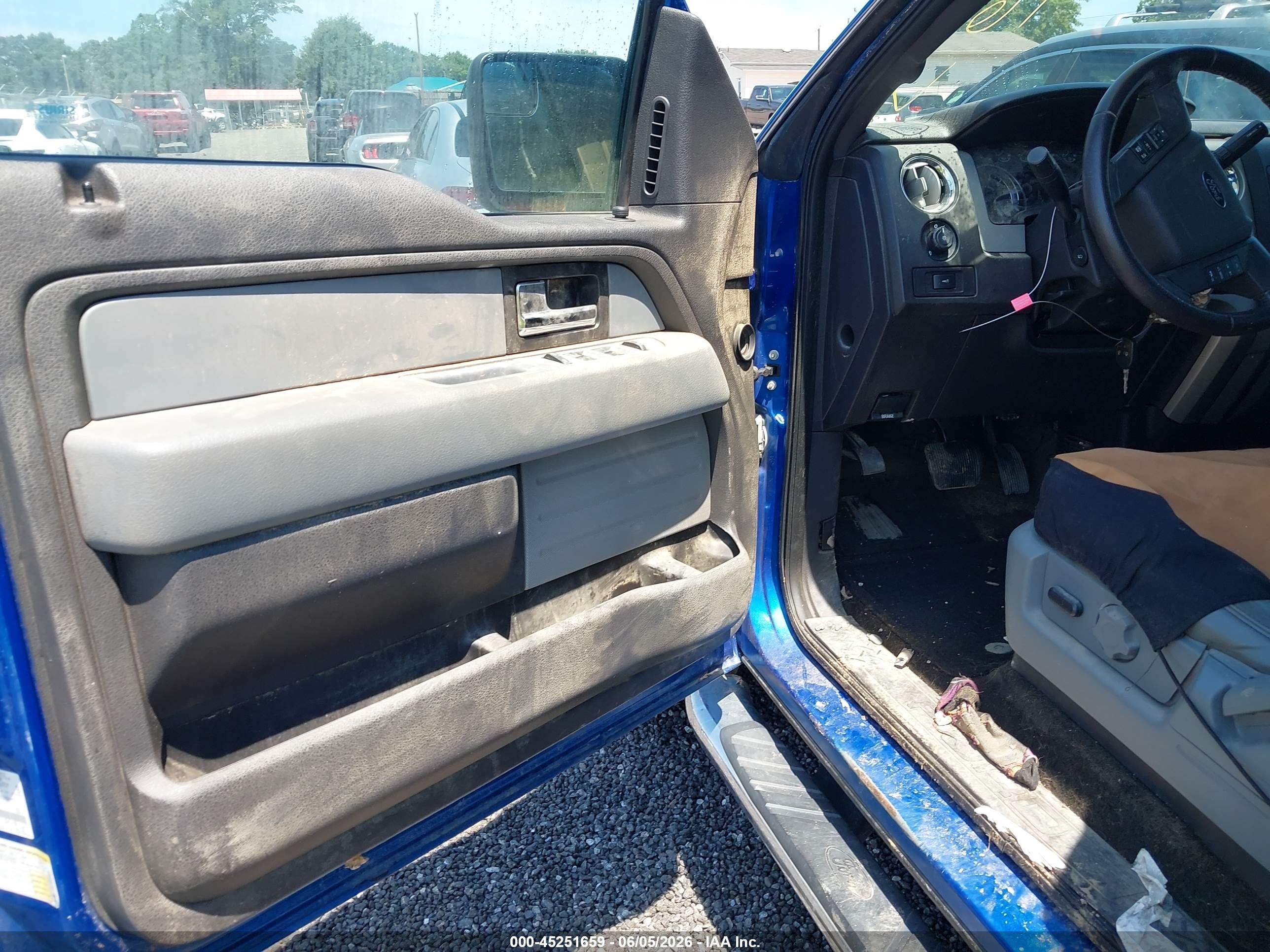 2014 Ford F-150 Xlt Blue vin: 1FTFW1EF3EFC90217