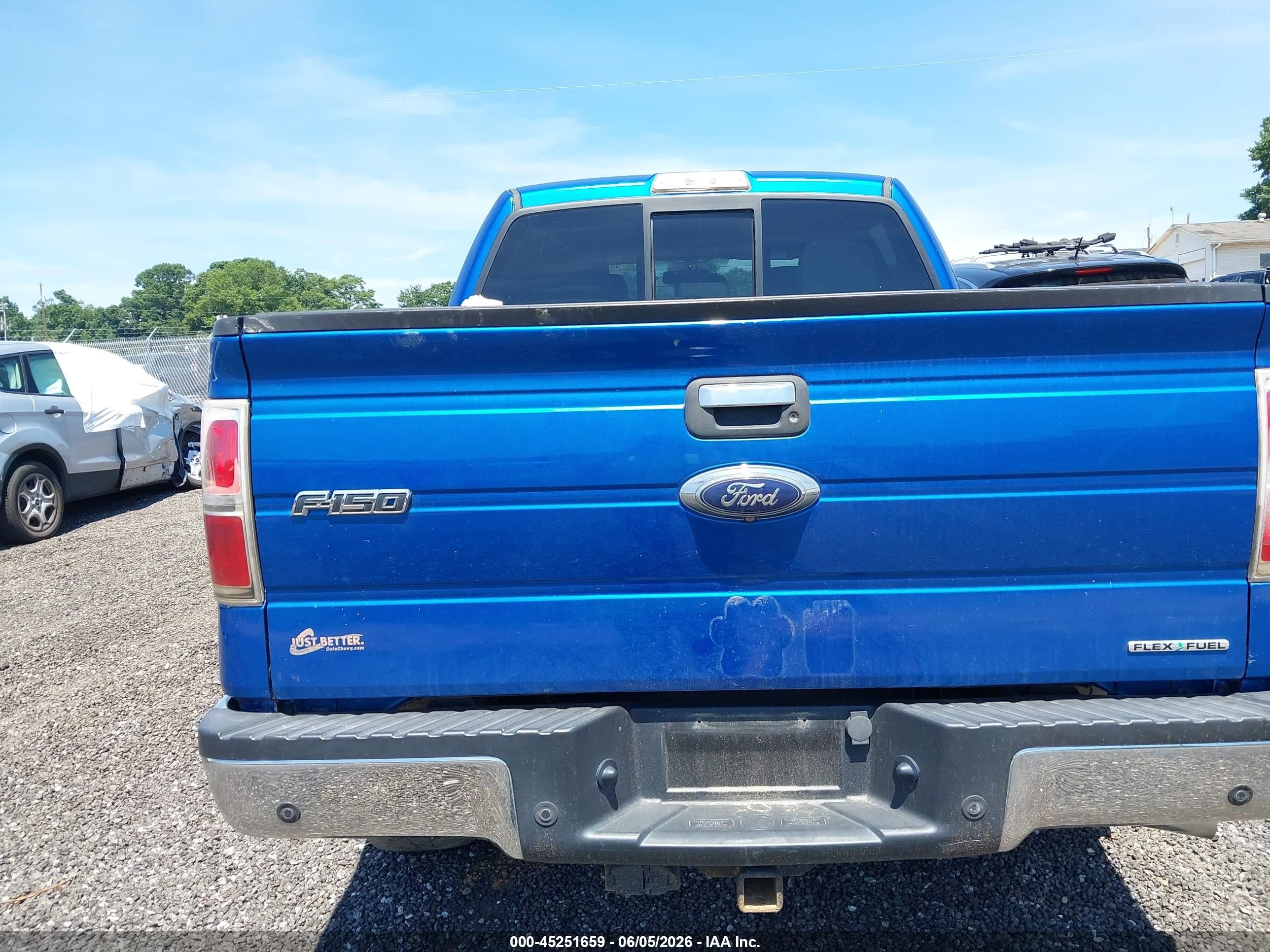 2014 Ford F-150 Xlt Blue vin: 1FTFW1EF3EFC90217