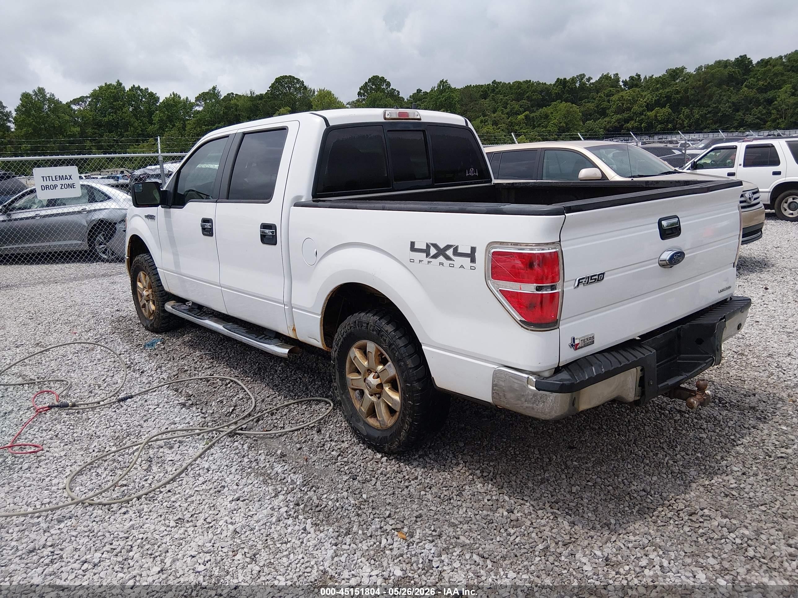 2014 Ford F-150 Xlt White vin: 1FTFW1EF3EFC93263
