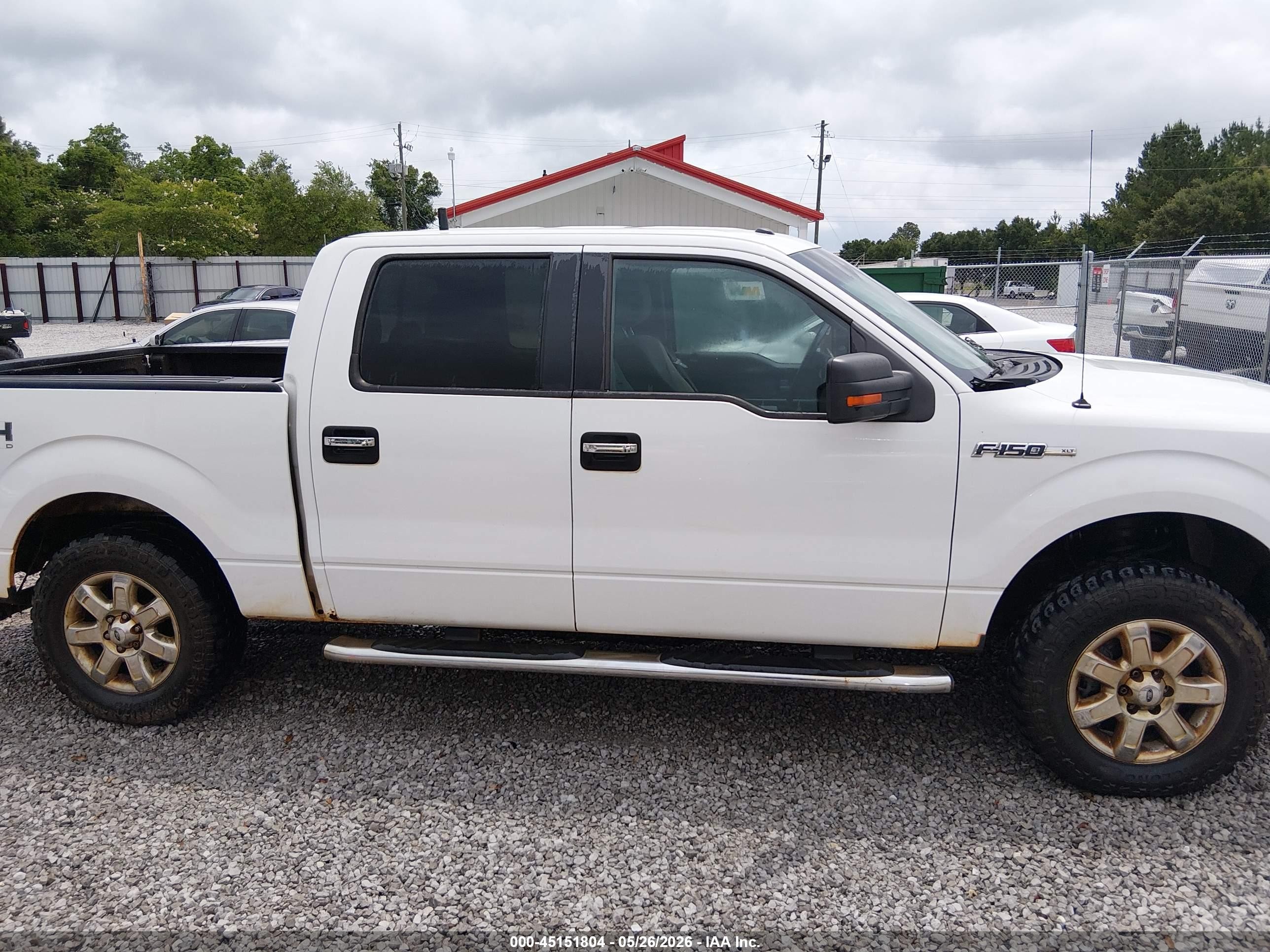 2014 Ford F-150 Xlt White vin: 1FTFW1EF3EFC93263