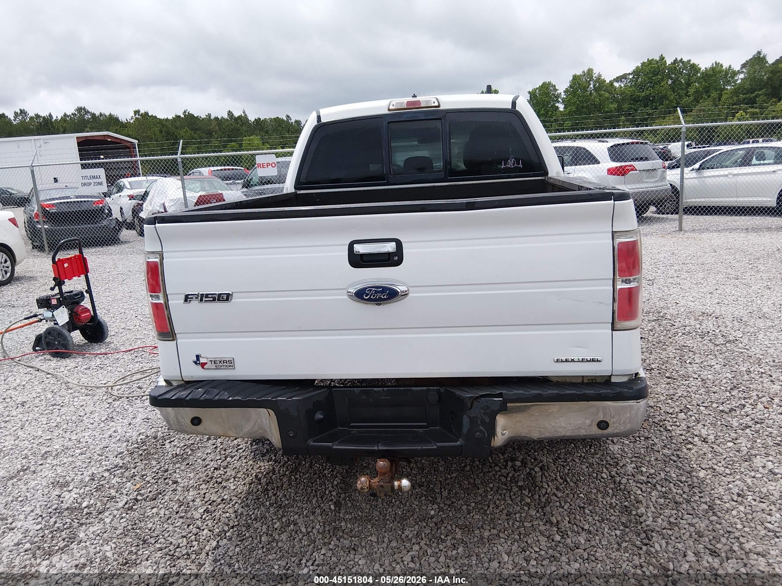 2014 Ford F-150 Xlt White vin: 1FTFW1EF3EFC93263