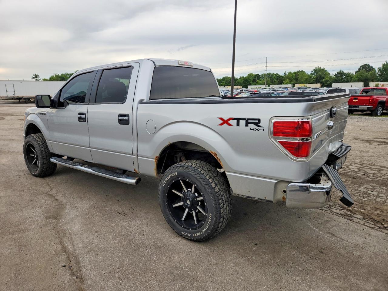 2014 Ford F150 Supercrew Silver vin: 1FTFW1EF3EFD00826