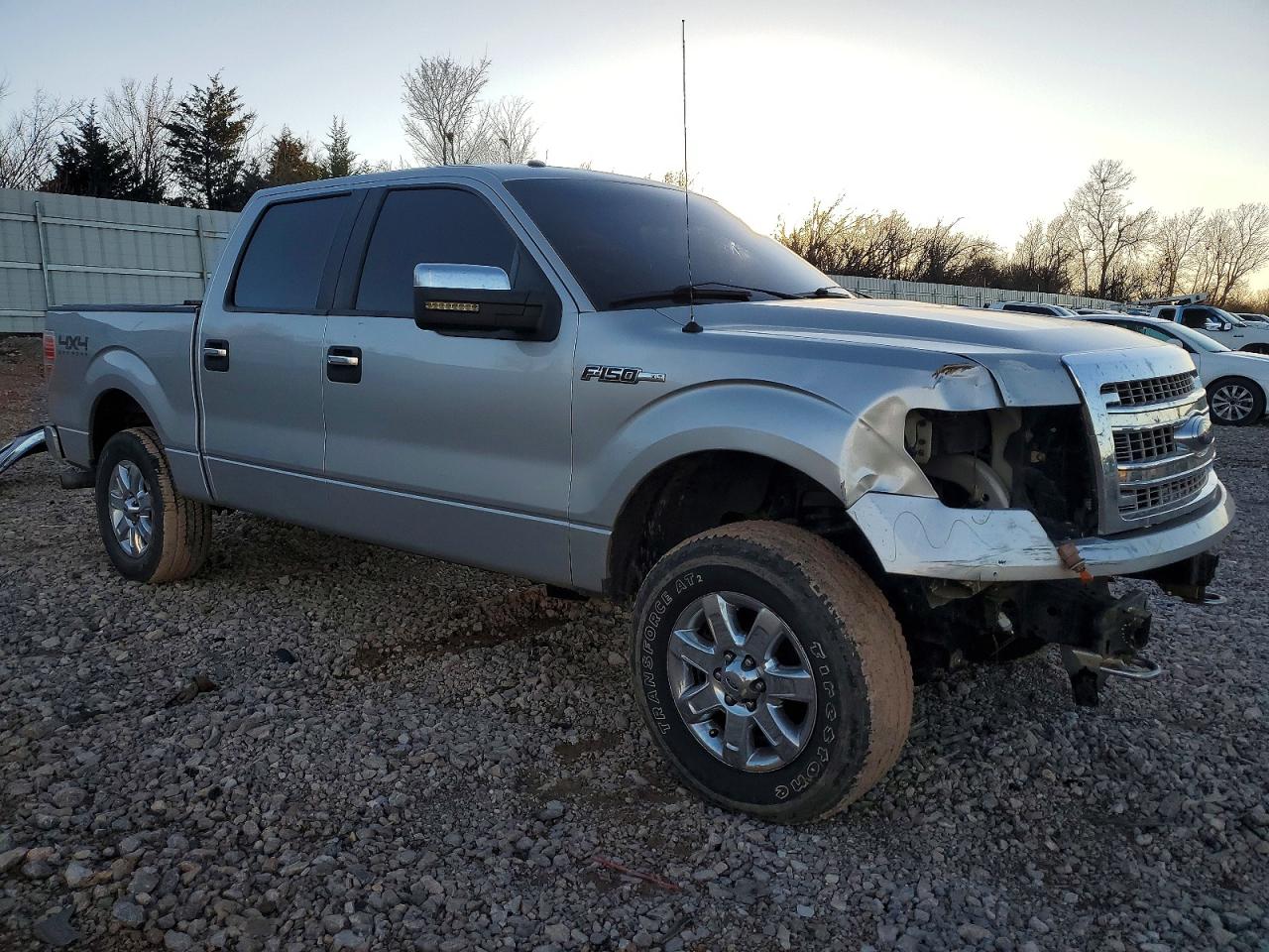 2014 Ford F150 Supercrew Серебряный vin: 1FTFW1EF3EKD33364