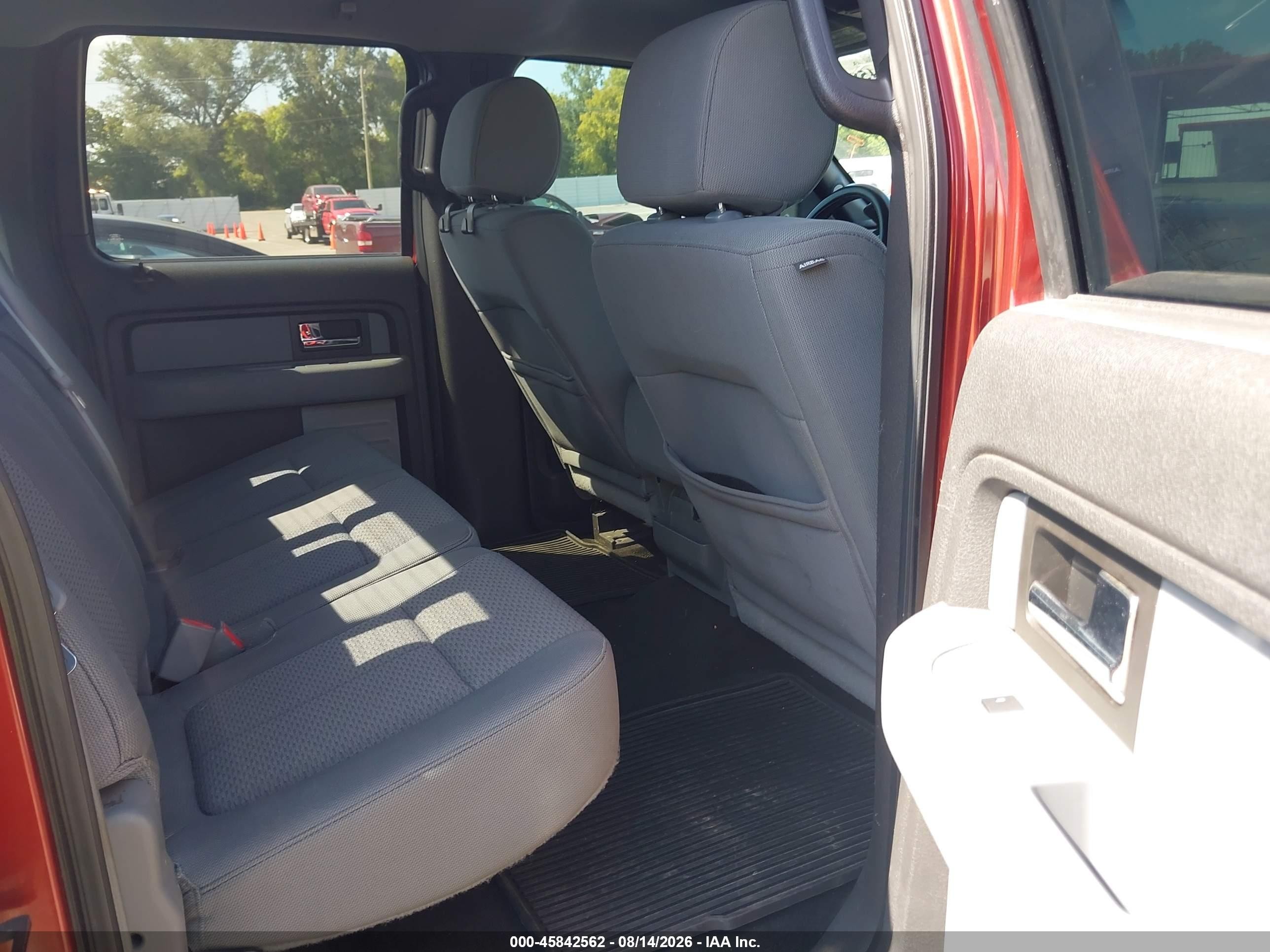 2014 Ford F-150 Xlt Burgundy vin: 1FTFW1EF3EKD41240