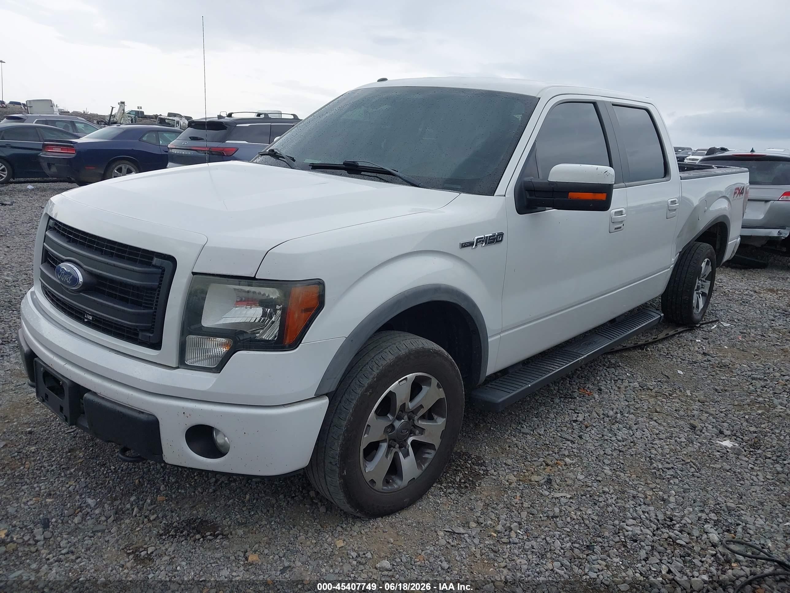 2014 Ford F-150 Fx4/king Ranch/lariat/platinum/stx/xl/xlt White vin: 1FTFW1EF3EKD67983