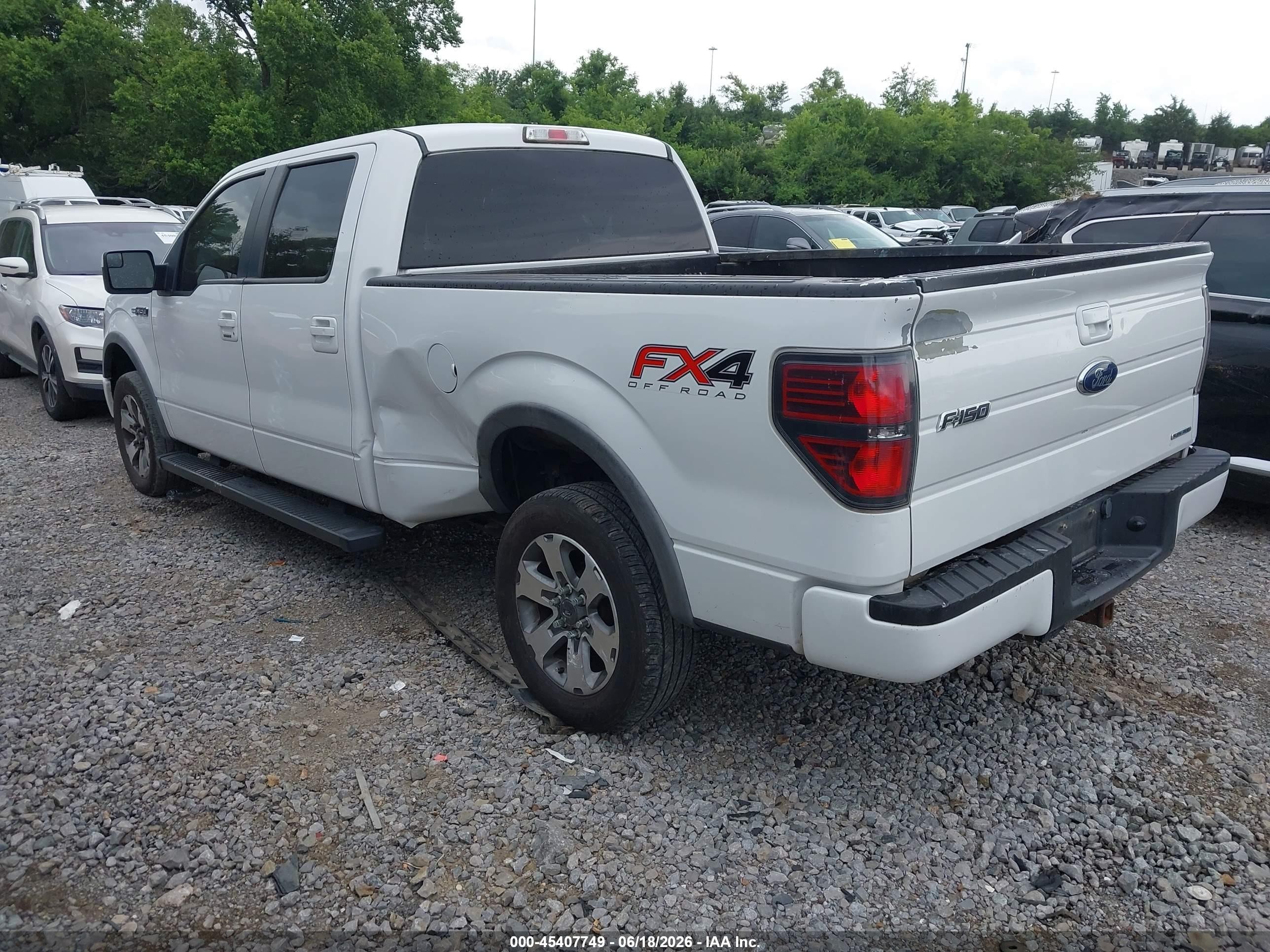 2014 Ford F-150 Fx4/king Ranch/lariat/platinum/stx/xl/xlt White vin: 1FTFW1EF3EKD67983
