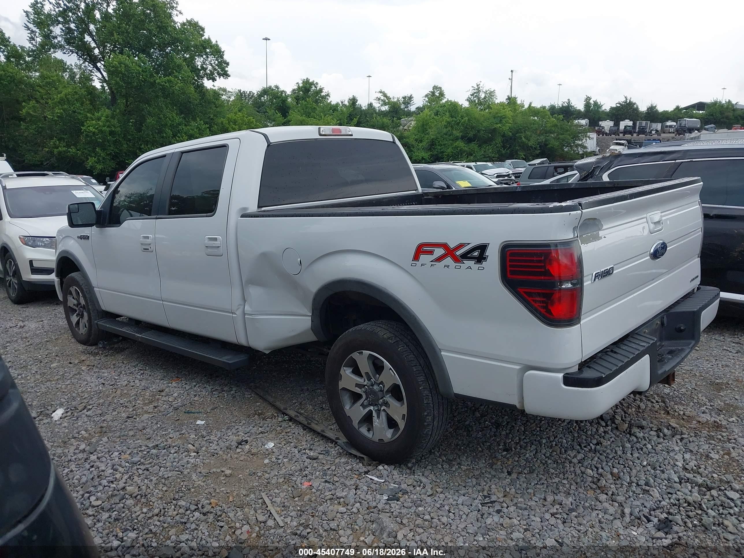 2014 Ford F-150 Fx4/king Ranch/lariat/platinum/stx/xl/xlt White vin: 1FTFW1EF3EKD67983