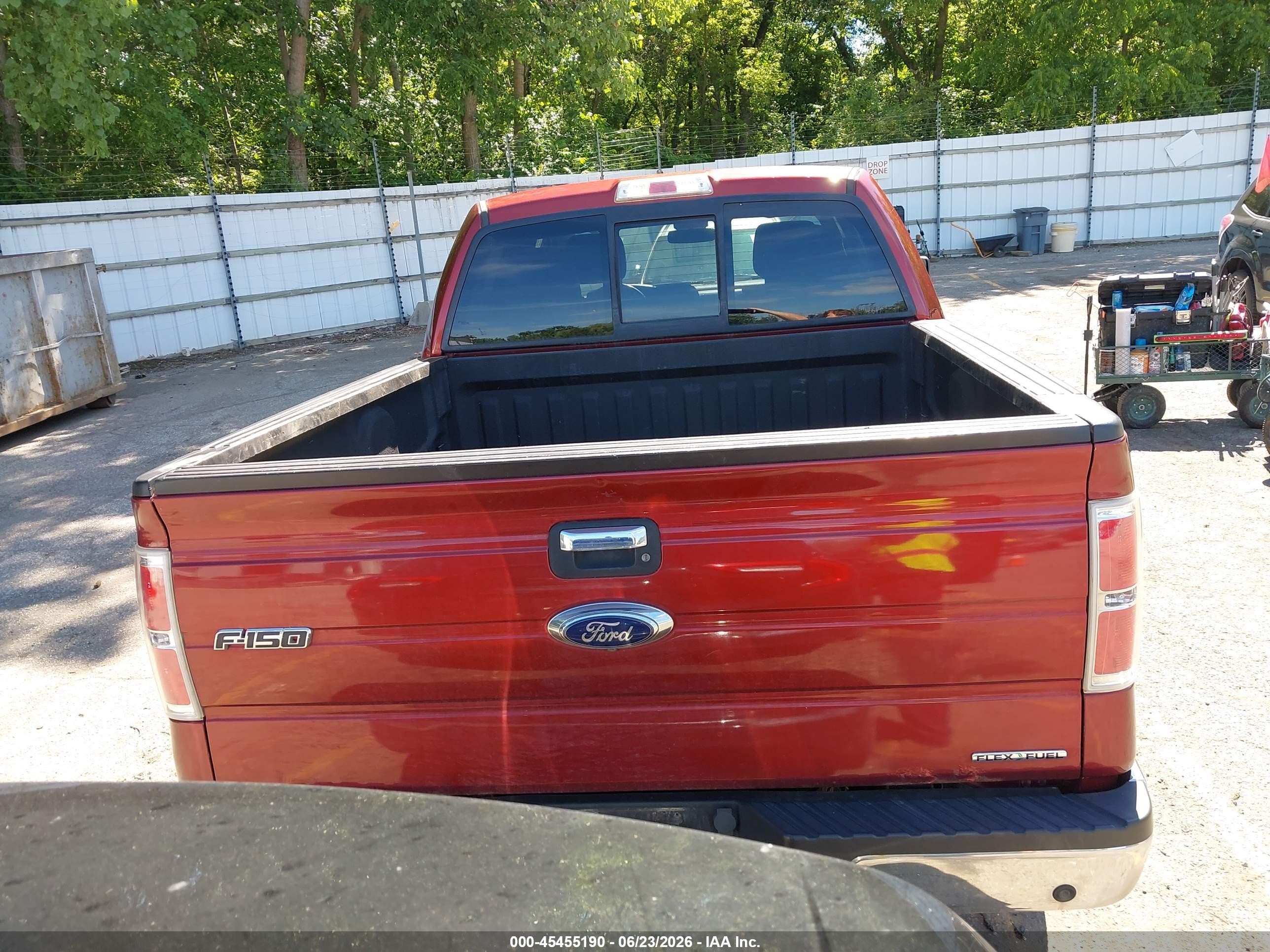 2014 Ford F-150 Xlt Red vin: 1FTFW1EF3EKD90325